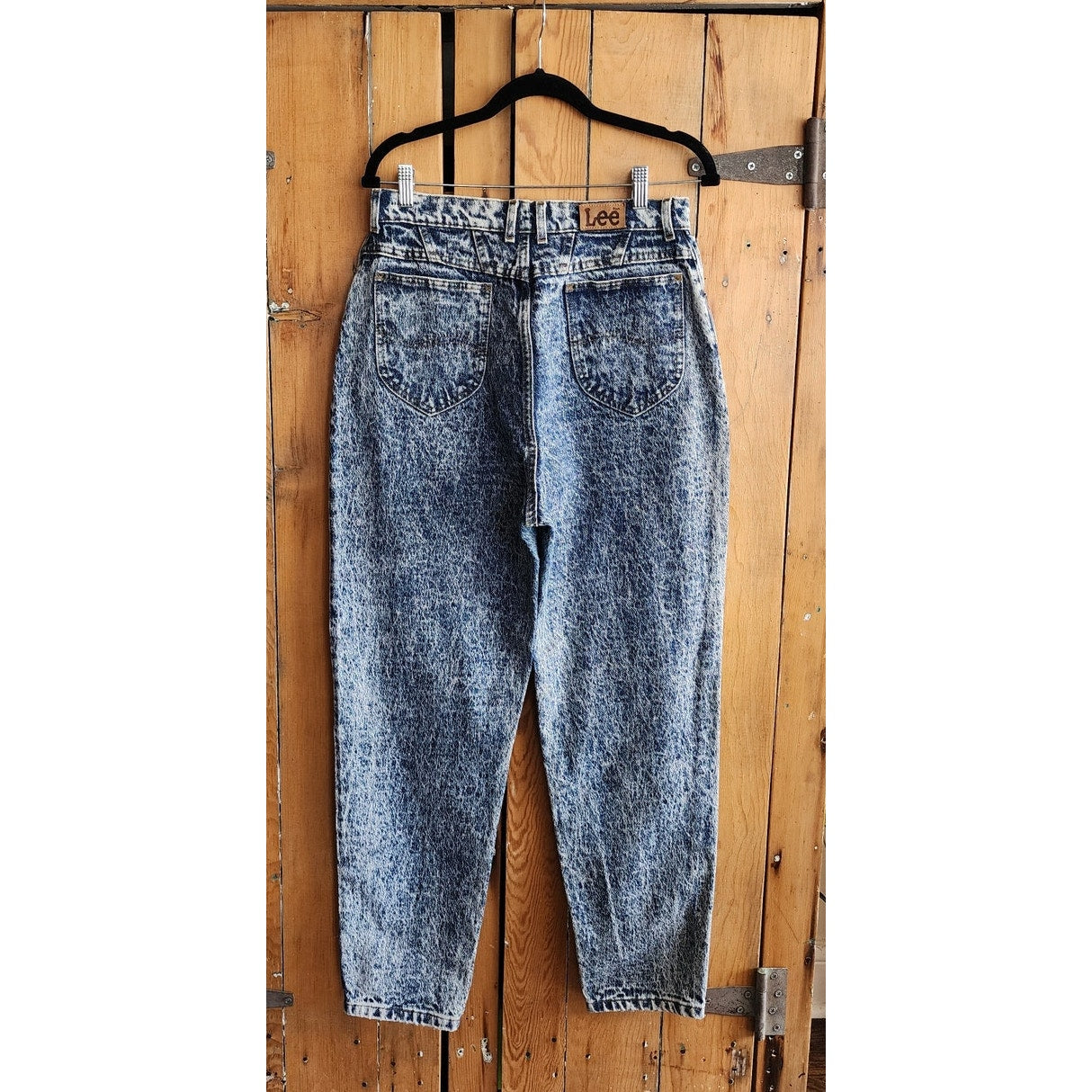 Vintage 80s Lee Riders Jeans Acid Wash Blue