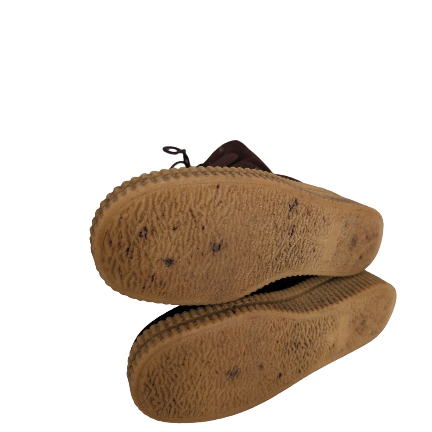 Vintage 70s Winter Boots Ladies Brown Suede + Shearling Size 9