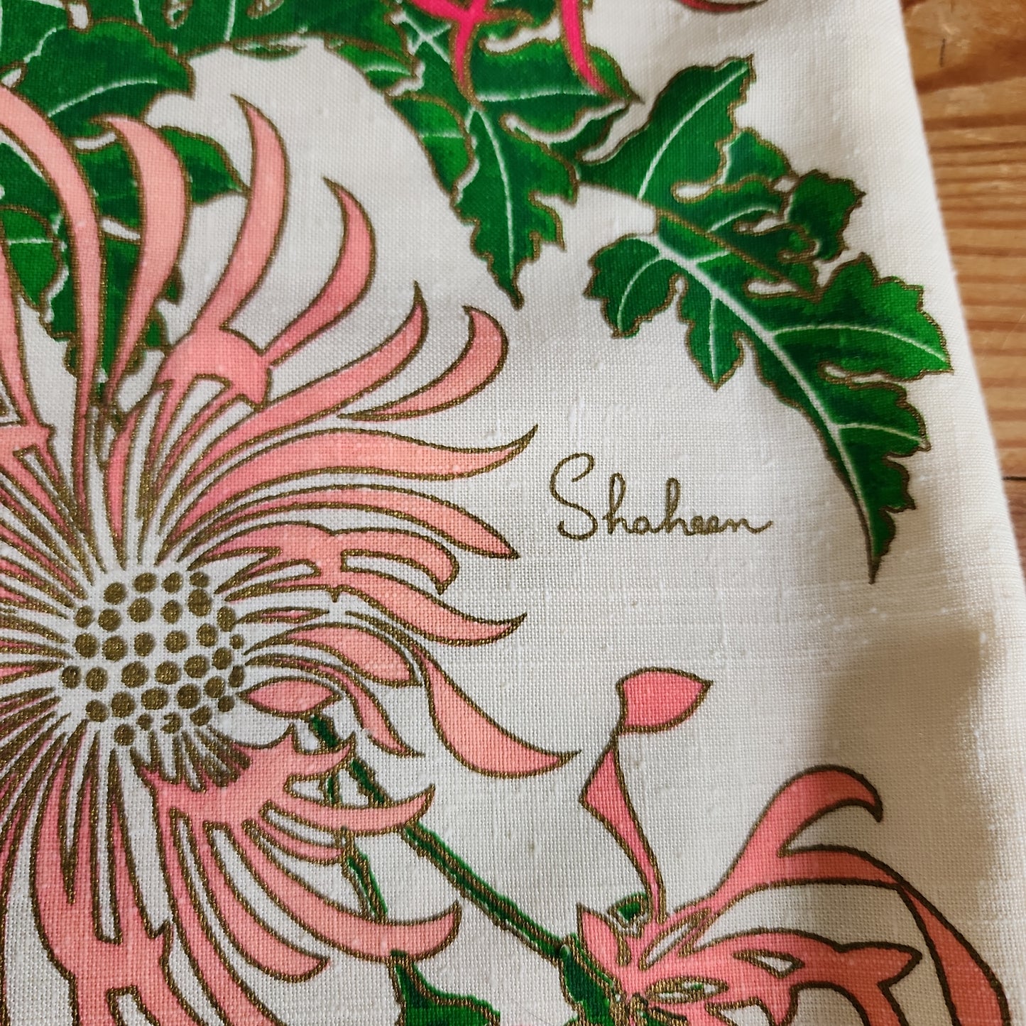 60s Shaheen Dress Multicolored Floral Butterfly Print Hawaiian Tiki