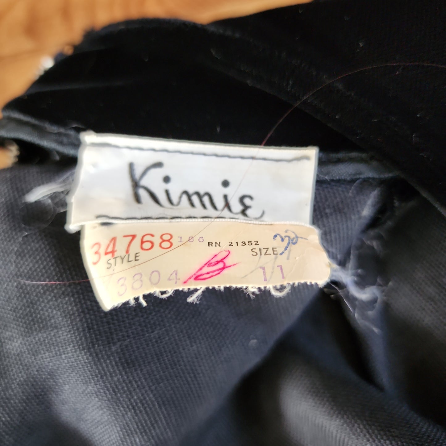 60s Black Velvet Party Dress Sleeveless by Kimie Small