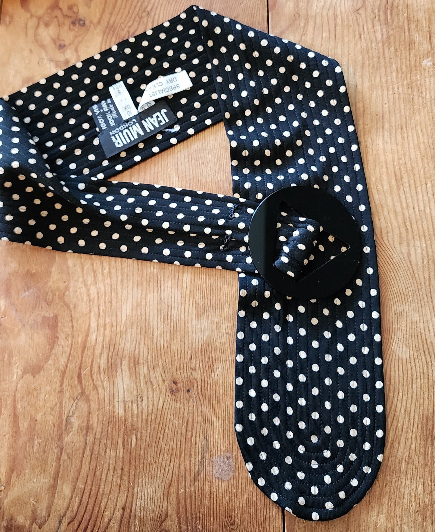 90s Silk Shirt in Polkadot by Jean Muir / M