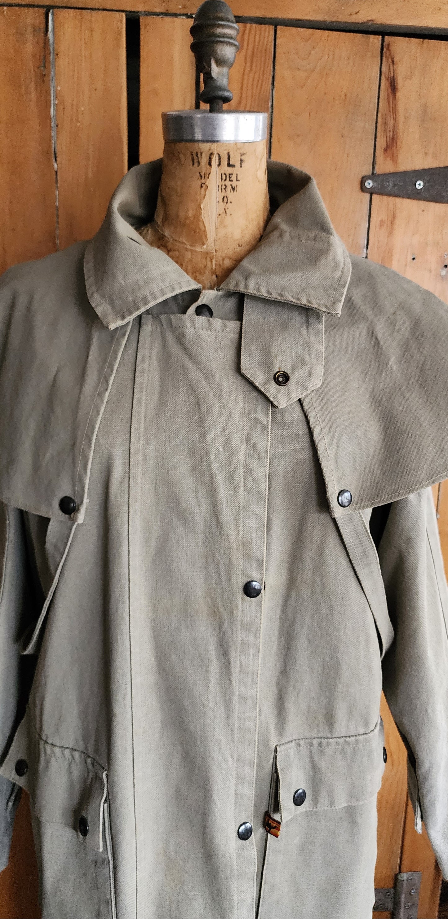 Mens Beige Trench Coat Kakadu Traders Australia Canvas Cotton