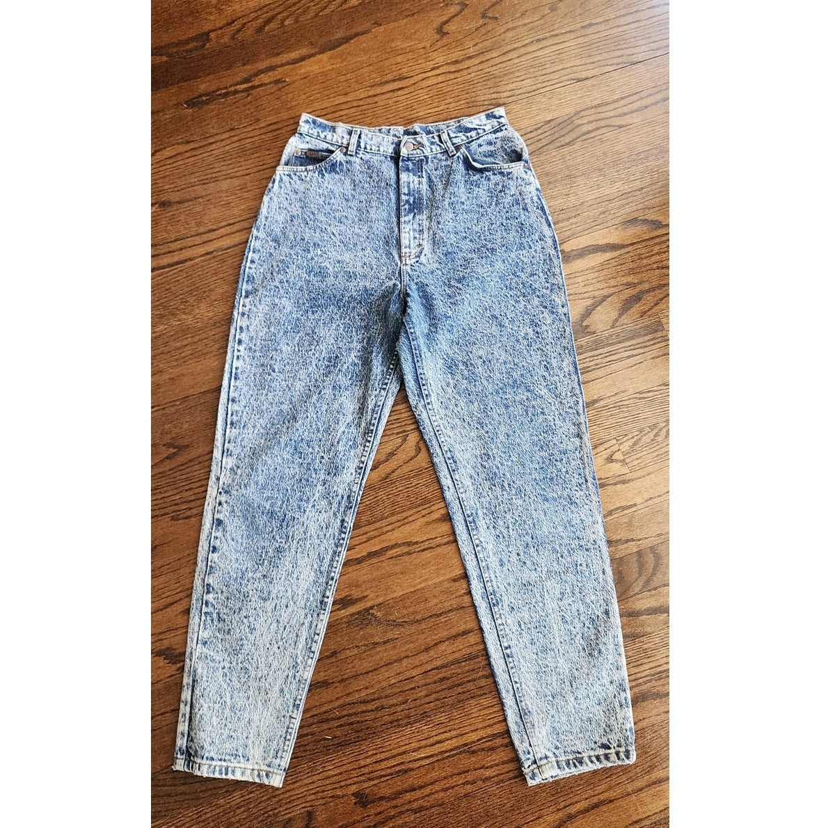 Vintage 80s Lee Riders Jeans Acid Wash Blue