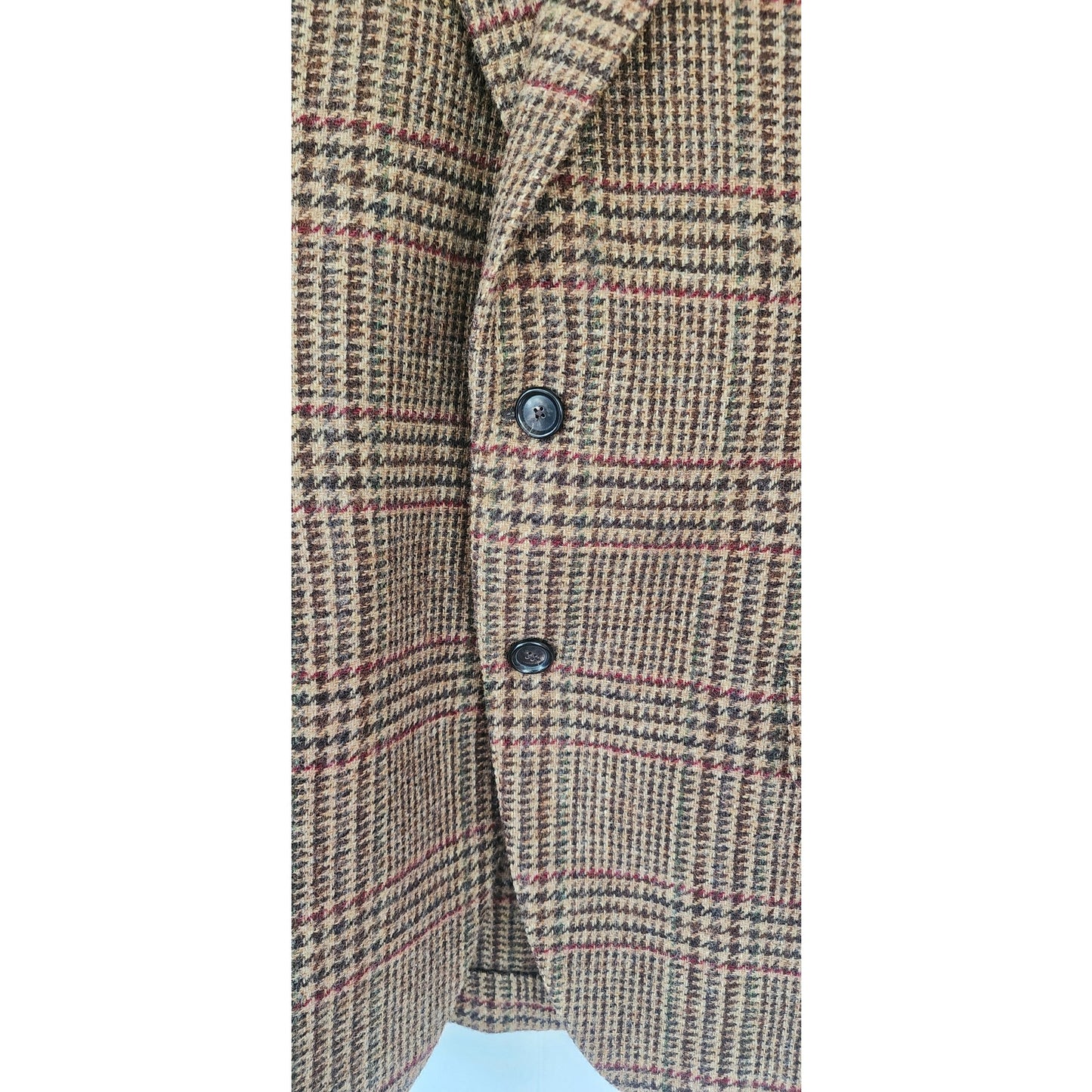 Vintage Tweed Sportcoat Mens Blazer Napoli Paul Stuart 52
