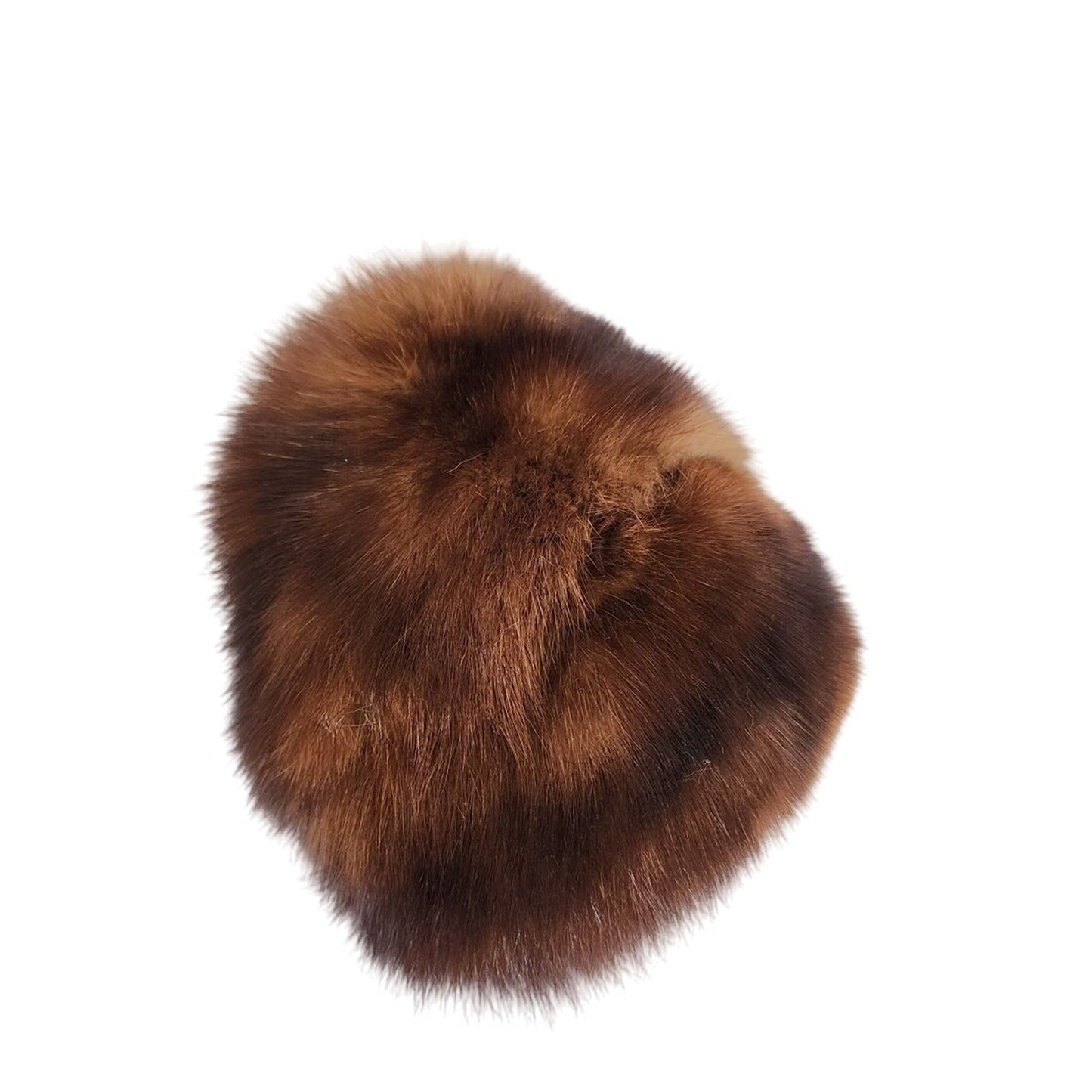 Vintage 1950s Bes-Ben Hat Brown Sable Fur