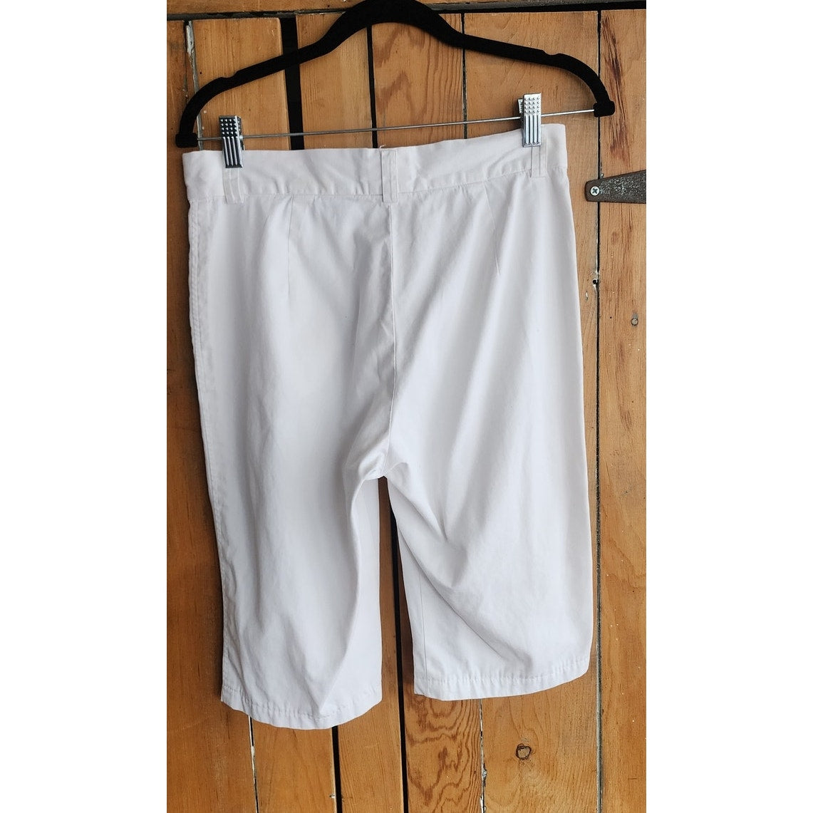 Vintage 90s Jil Sander Bermuda Shorts White Cotton / 36