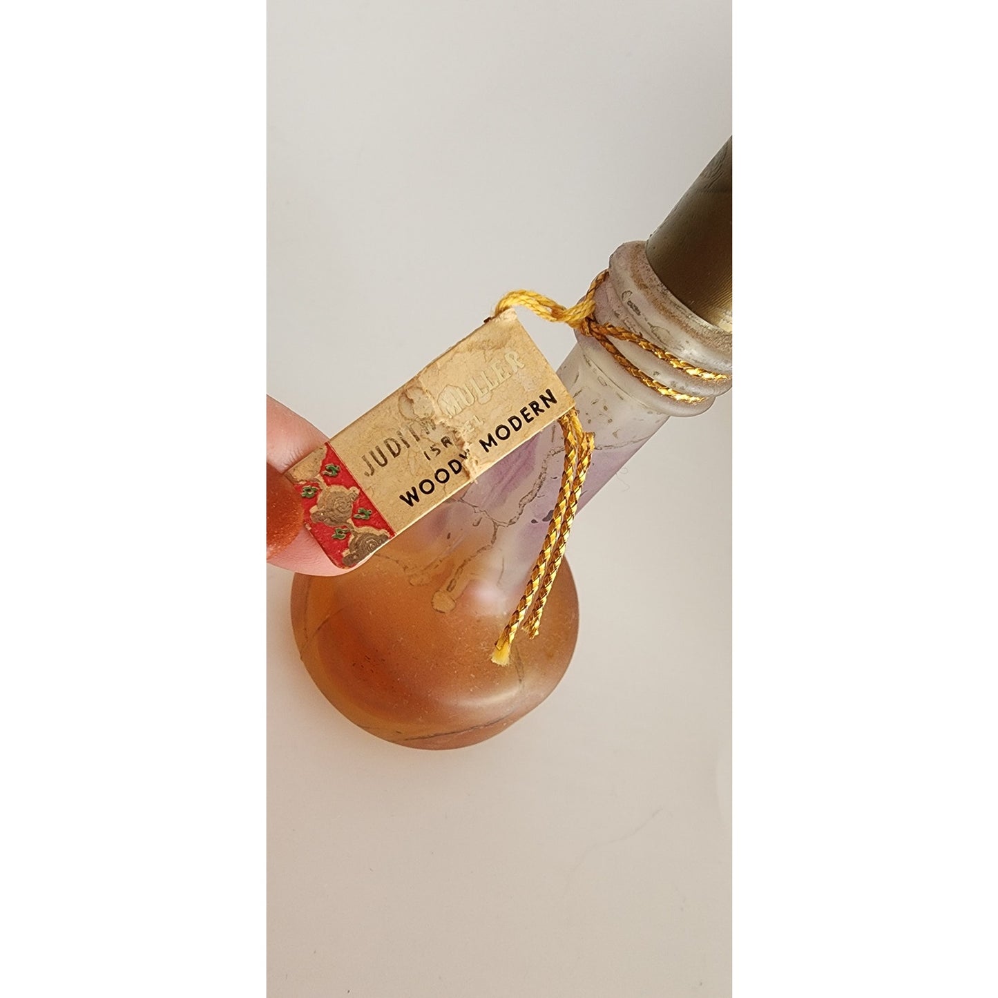 Vintage 60s Judith Muller Perfume Bat-Sheba Israel