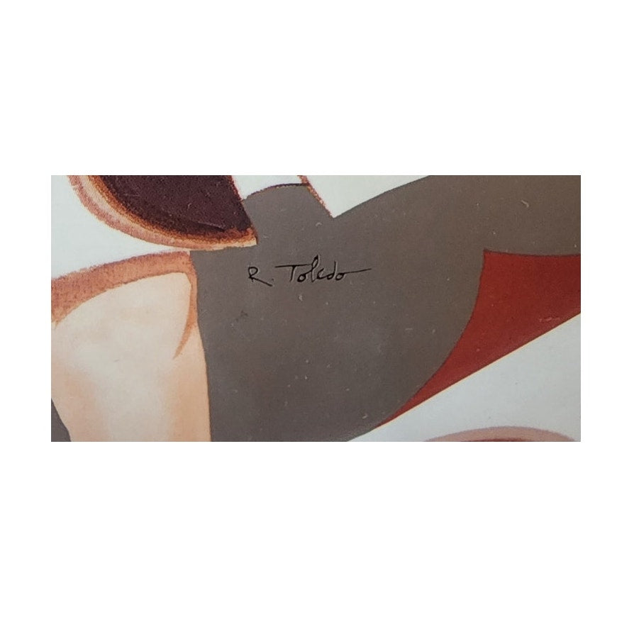 Ruben Toledo Fashion Illustration Nordstrom 2006 Chloe Framed