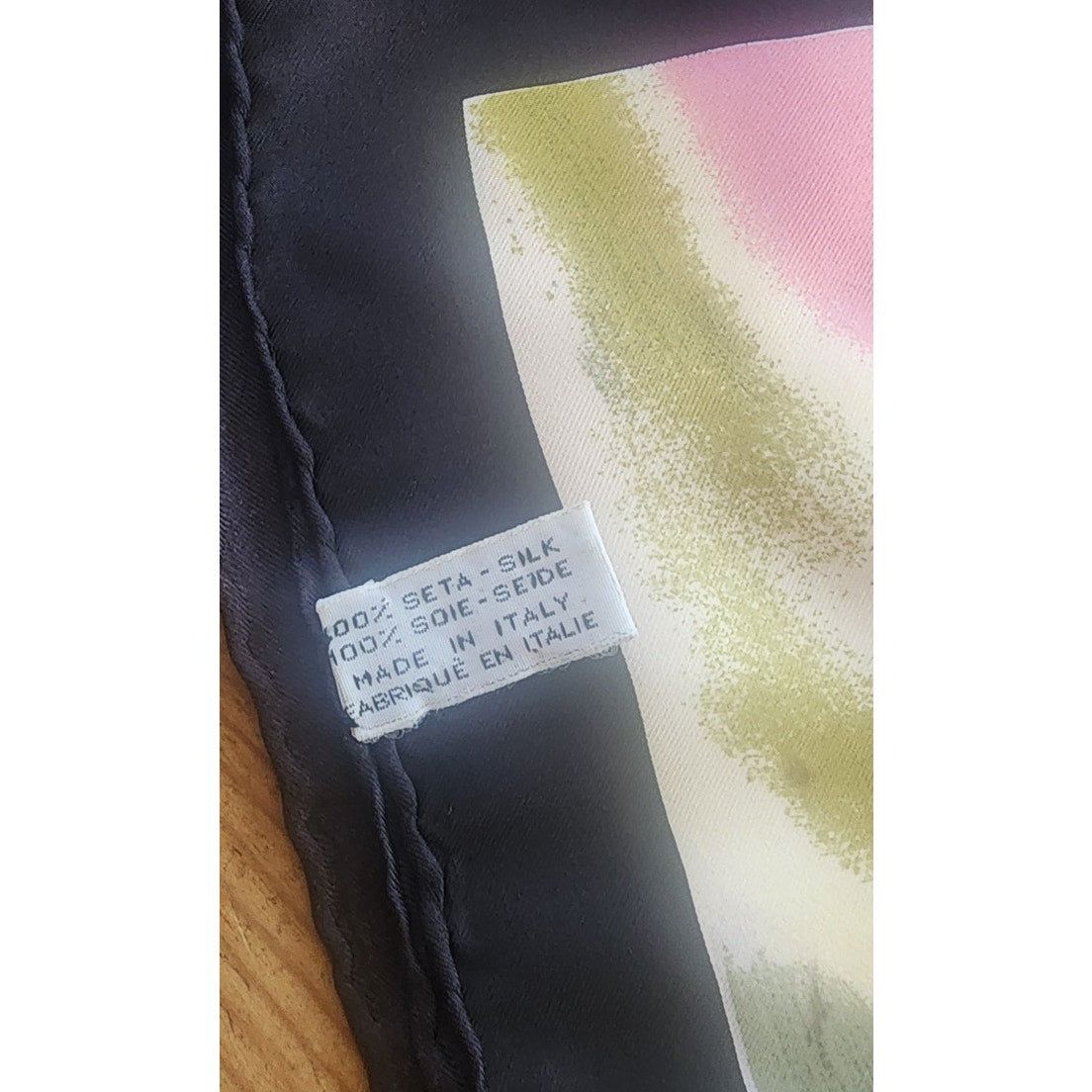 80s Louis Vuitton Scarf James Rosenquist Silk Print