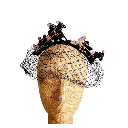 Vintage Bes-Ben Equestrian Hat Trotters Horses OOAK