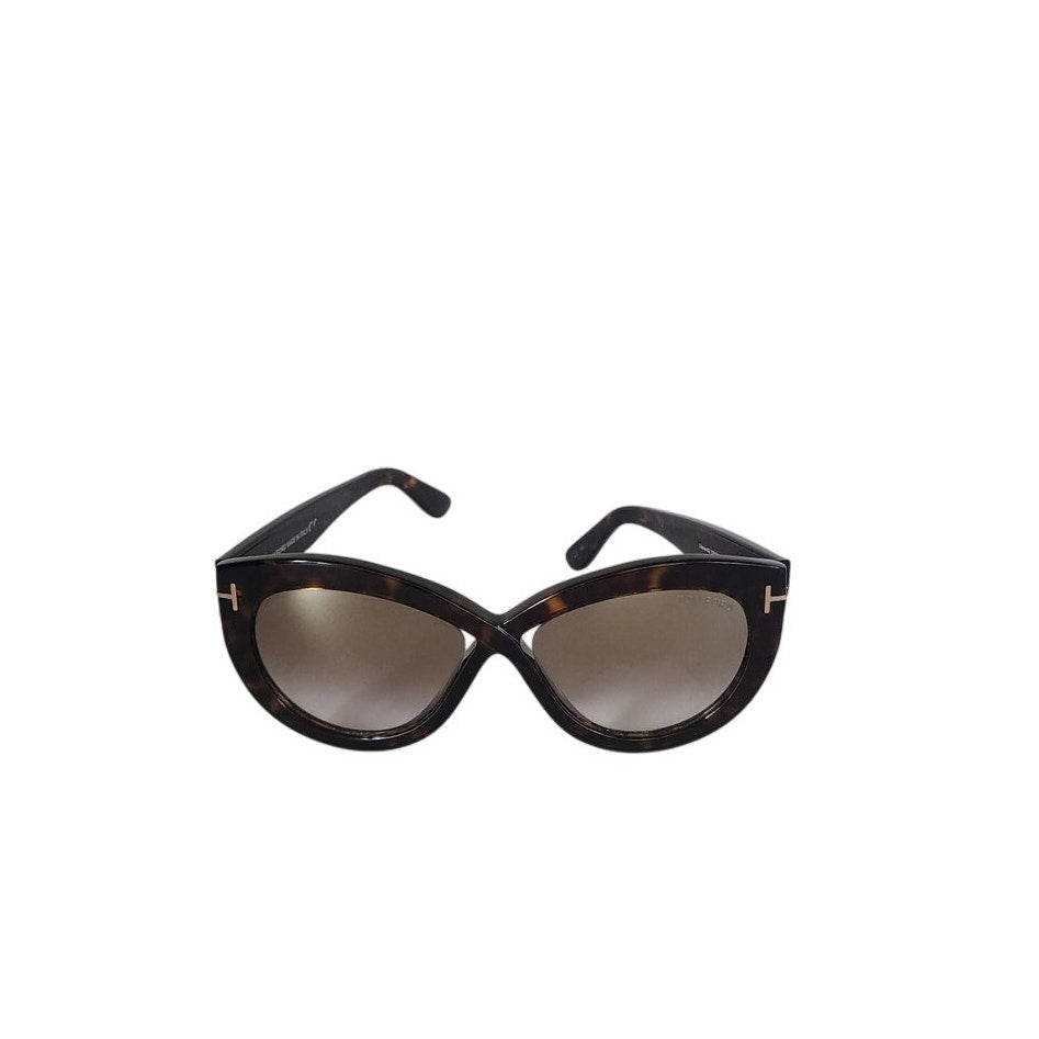 Tom Ford Sunglasses Women's Diane Mirrored Cat Eye Shades Eyewear