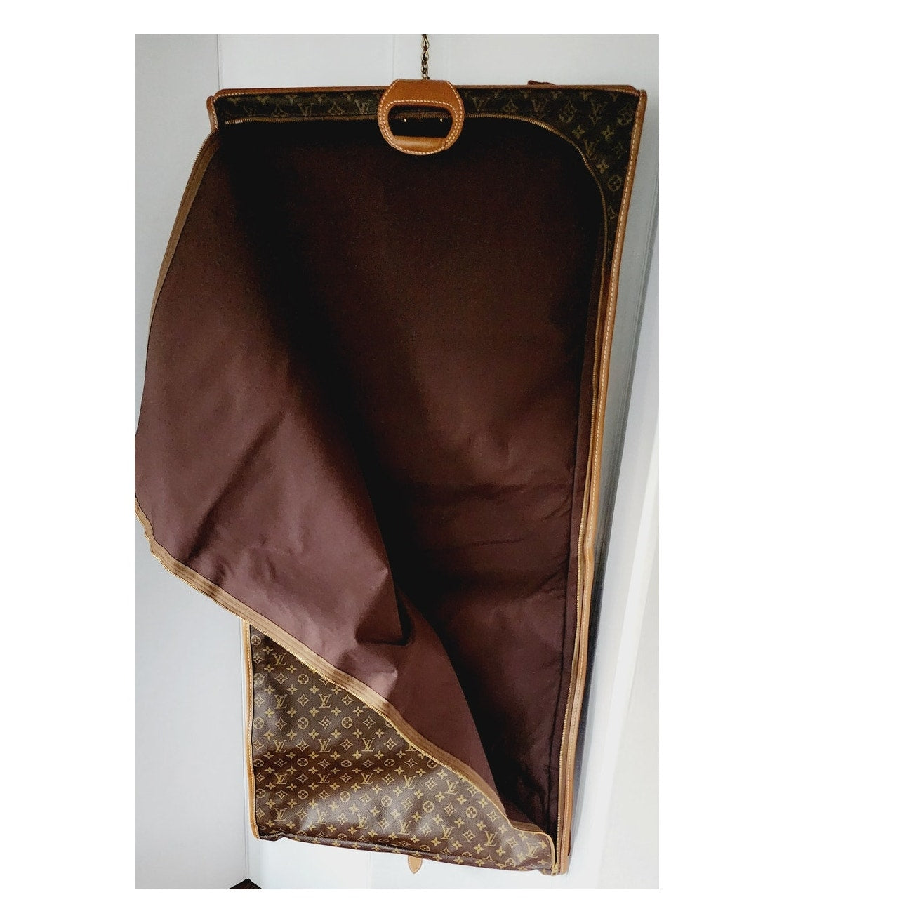 Vintage Louis Vuitton Luggage Garment Bag Monogrammed