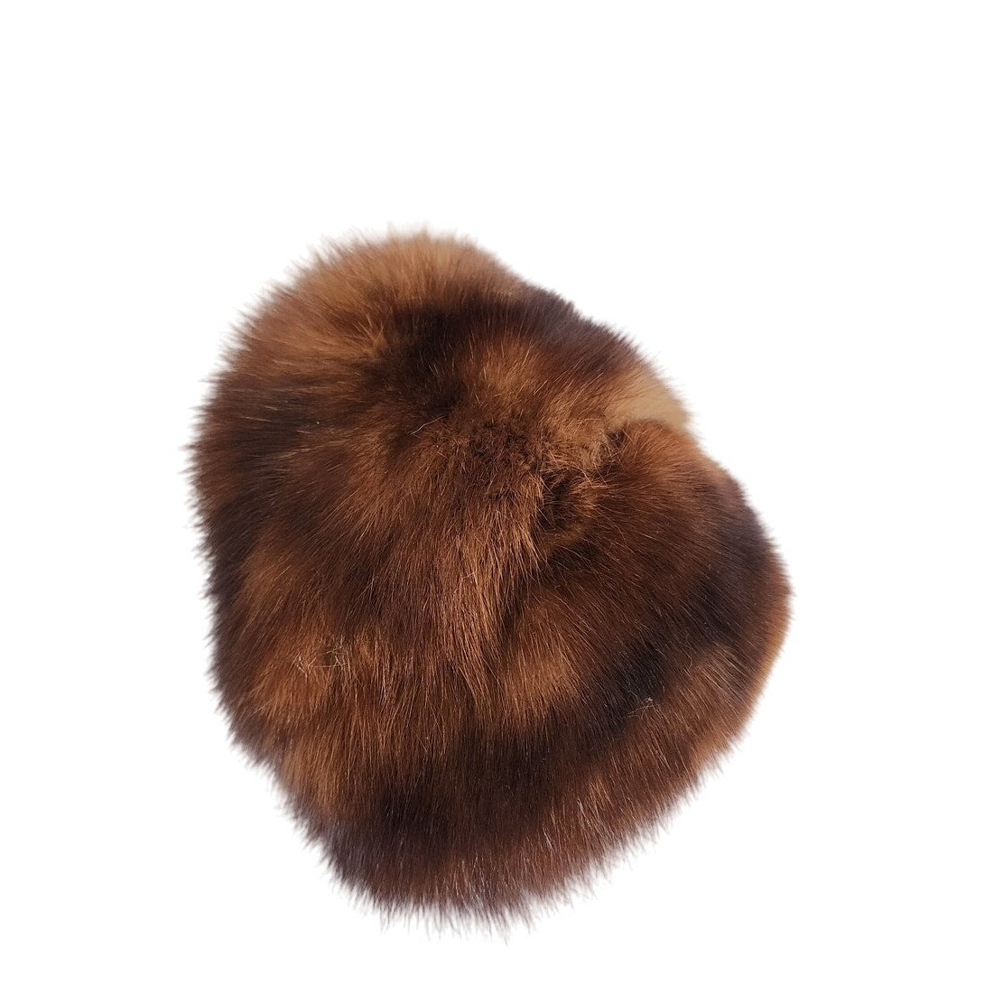 Vintage 50s Bes-Ben Hat Brown Sable Fur