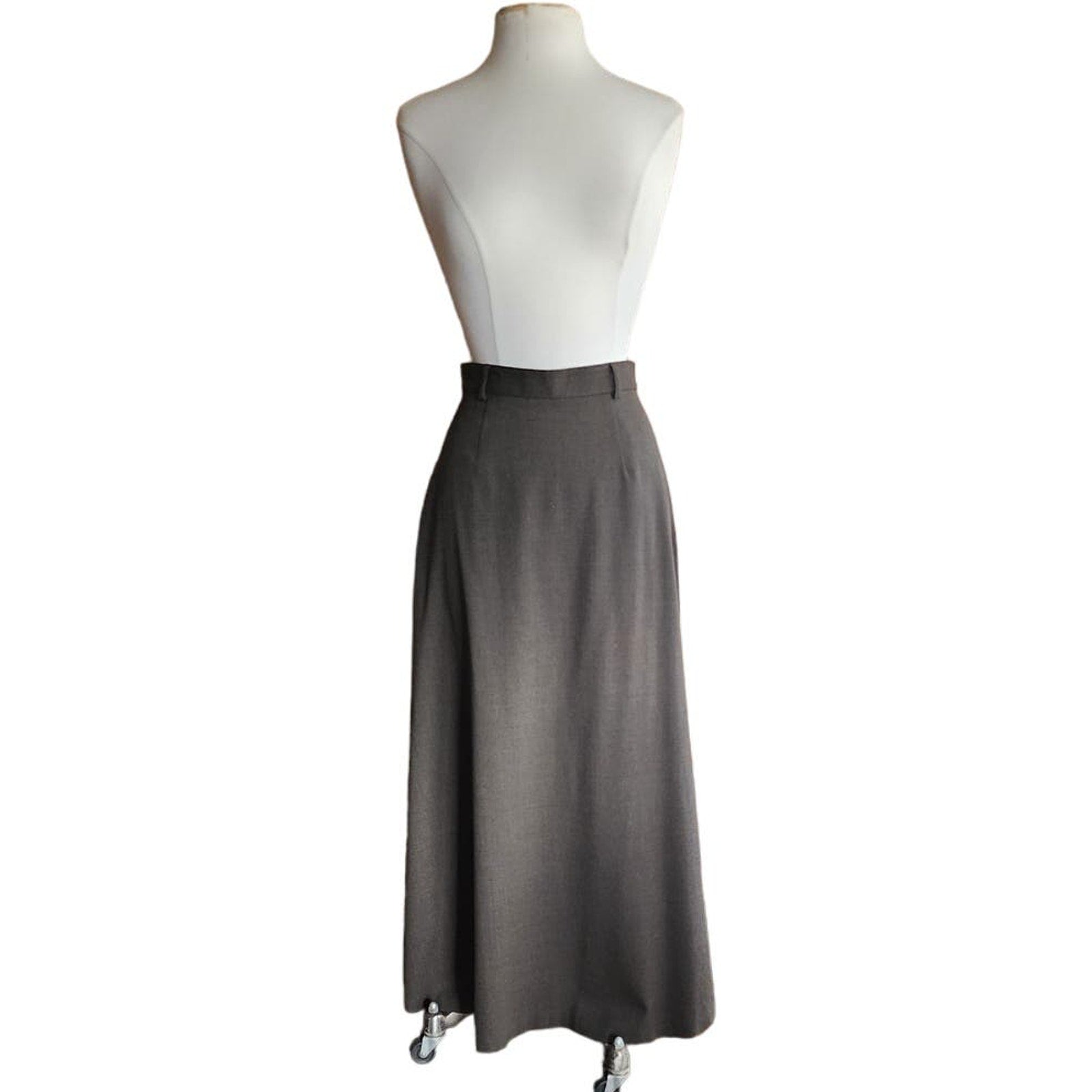 Vintage 90s Laura Ashley Long Skirt Brown Wool RareJule Vintage Vintage 90s Laura Ashley Long Skirt Brown Wool RareJule Vintage