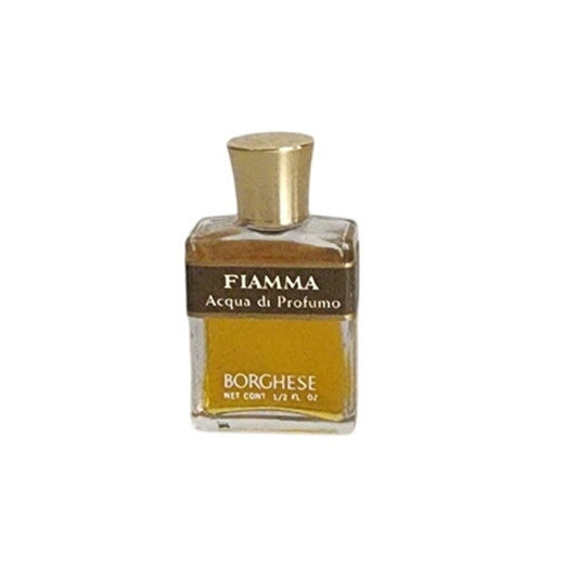 Vintage Princess Borghese Perfume Fiamma Acqua di Profumo 1/2 fl oz Almost Full