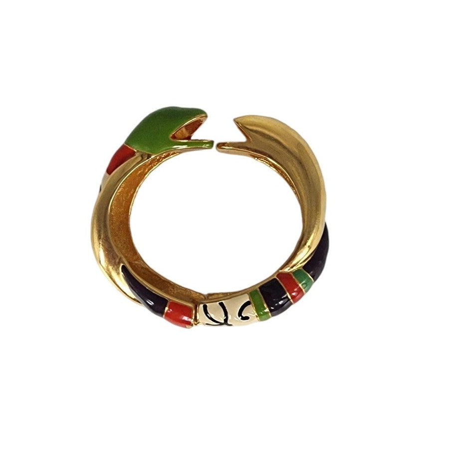Vintage Snake Bracelet Niki de Saint Phalle Enamel Bangle