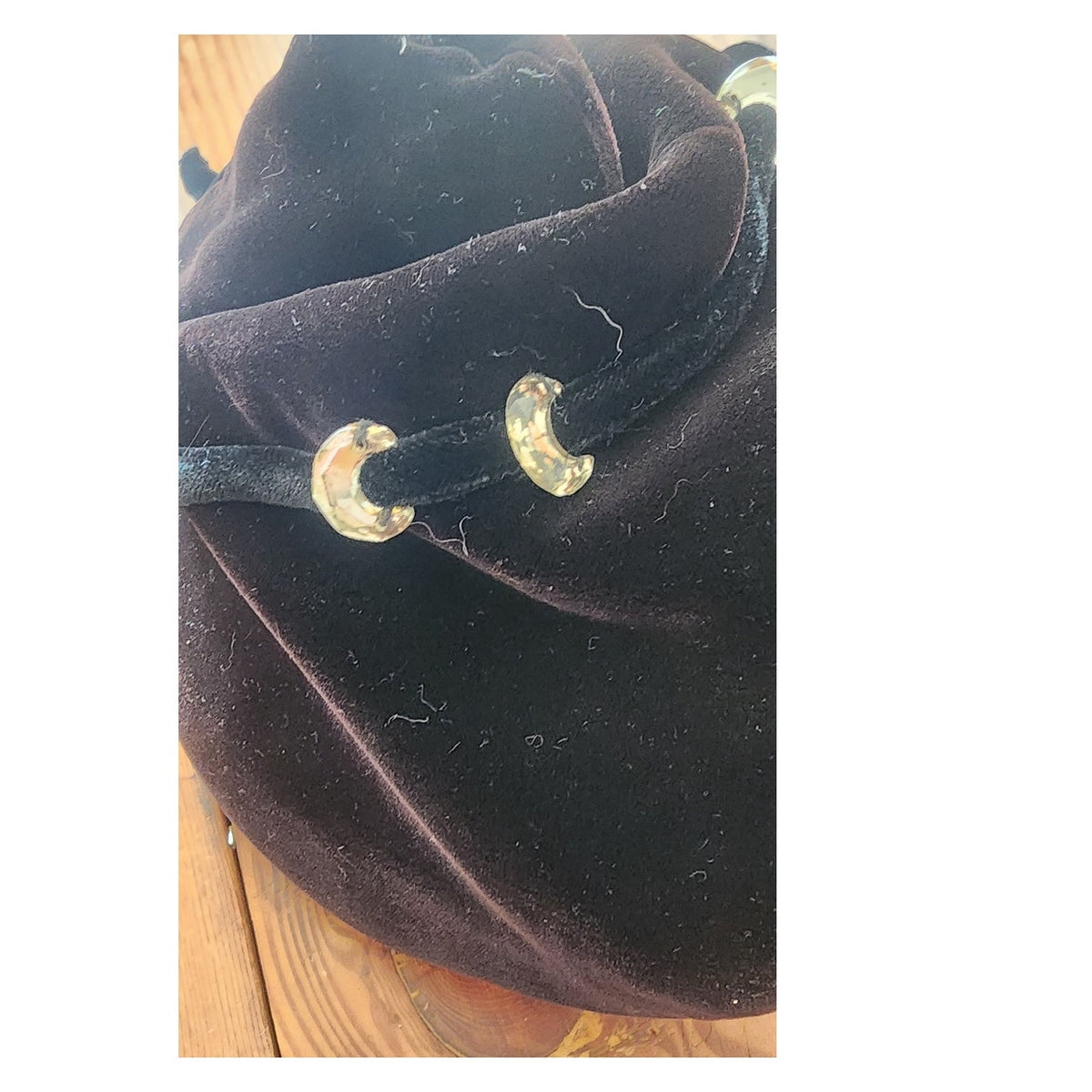 Vintage 1930s Hat Black Velvet Art Deco Modernist Avant Garde Austelle