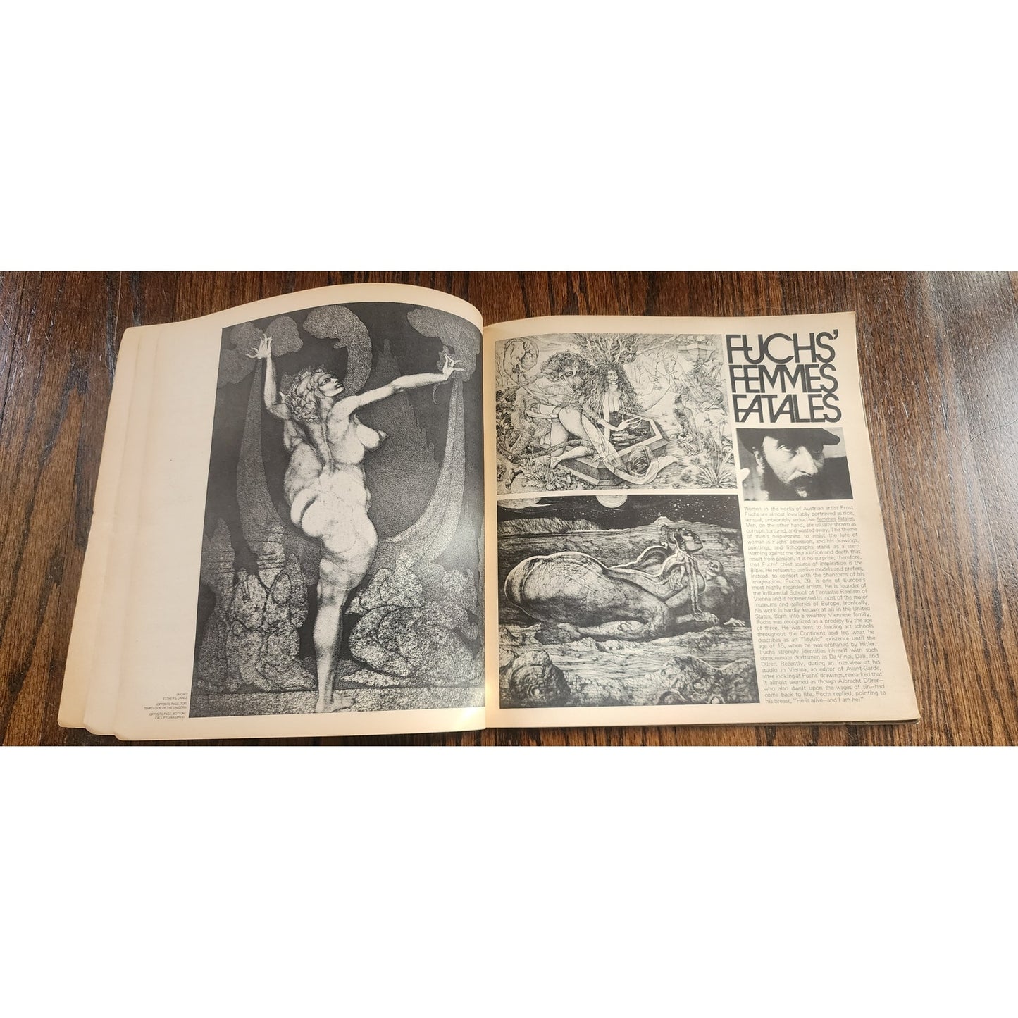 Vintage Avant Garde Magazine 60s 70s Lot of 4: #8, 9, 10, 11 John Lennon Yoko Ono Israel Klimt Fuchs Picasso