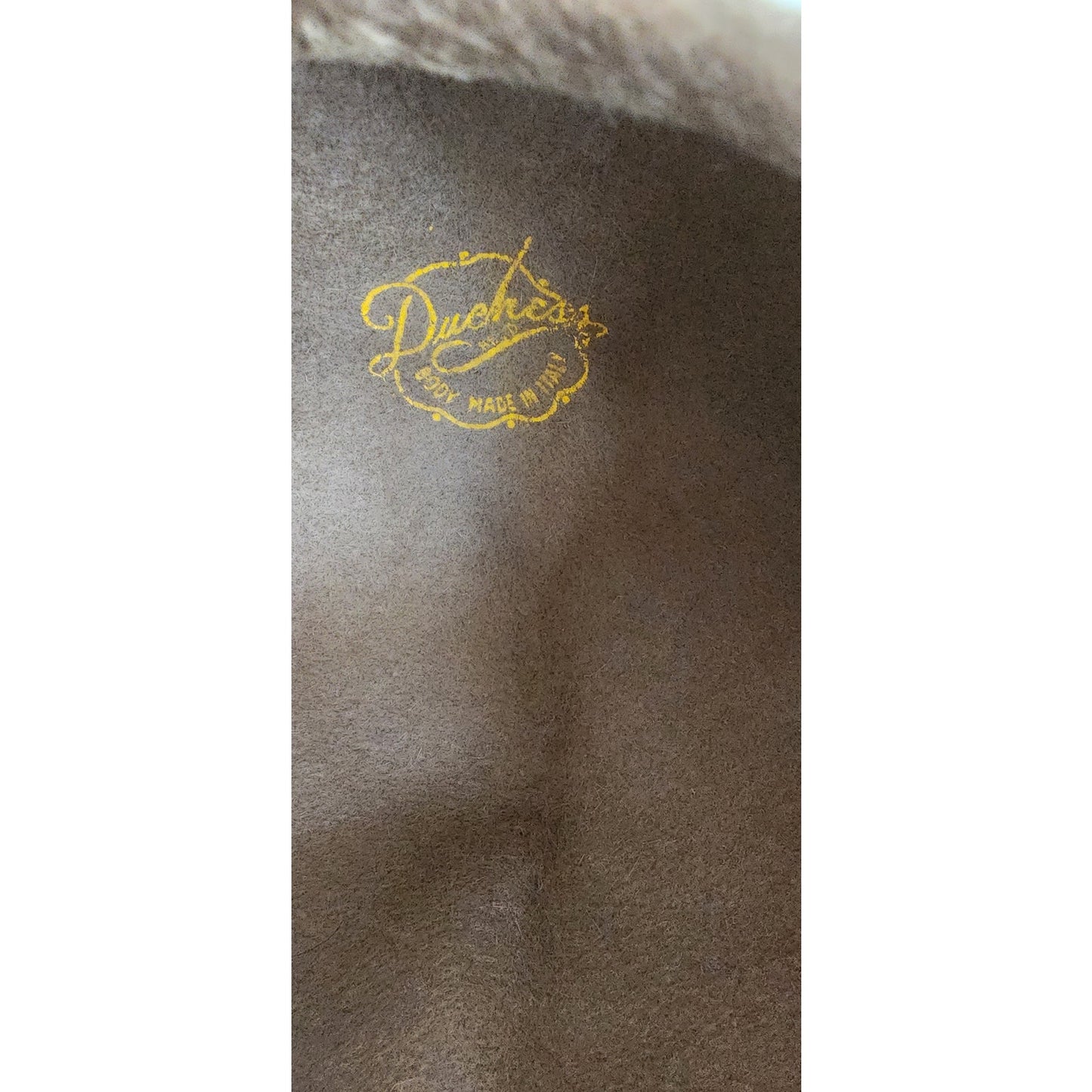 Vintage 60s Brown Bonnet Hat Mod Style Peck & Peck