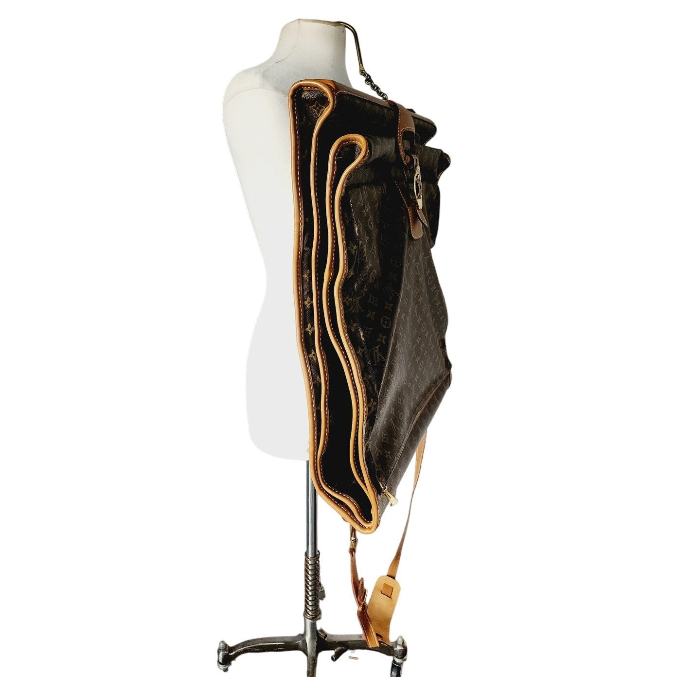 Vintage Louis Vuitton Luggage Garment Bag Monogrammed