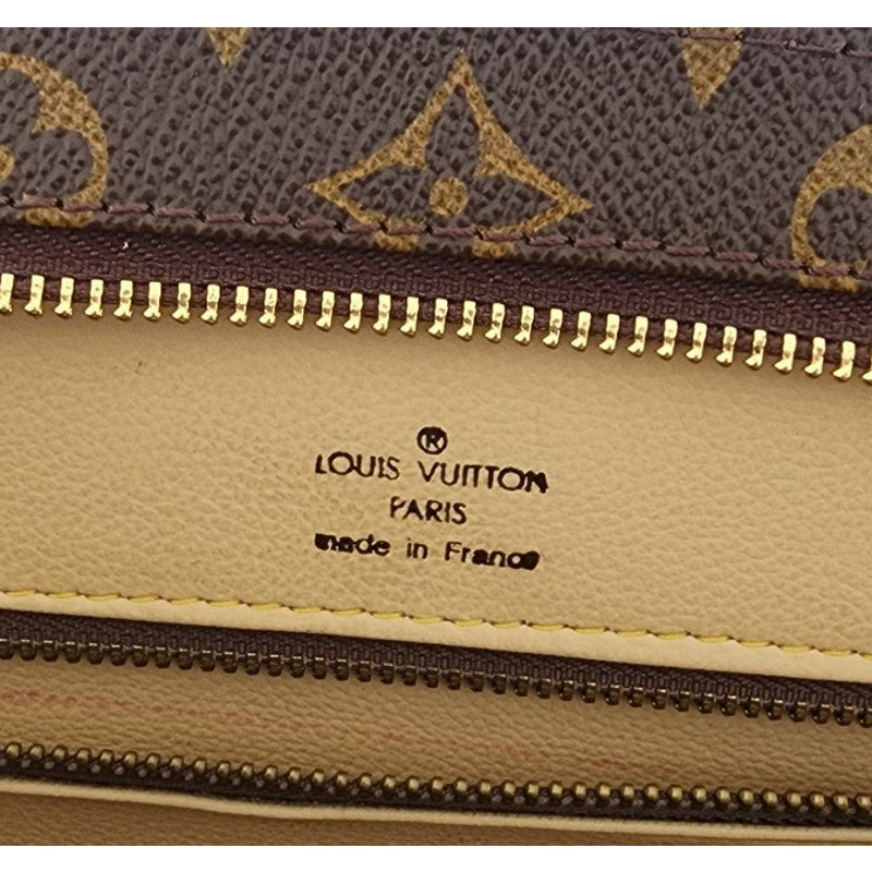 Vintage 1990s Louis Vuitton Babylone Tote Bag Monogram Brown Leather