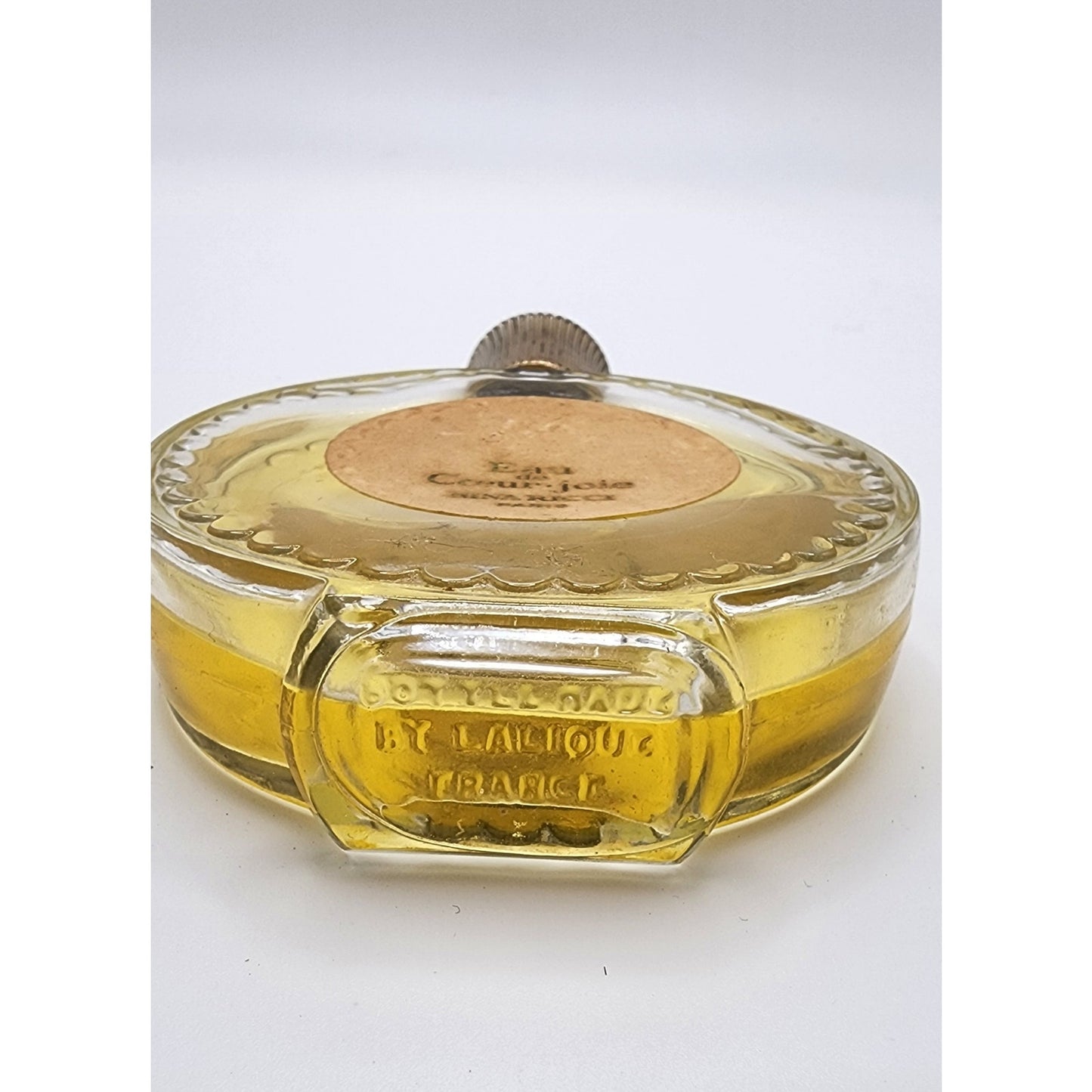 Vintage Perfume Nina Ricci Paris Eau de Coeur-Joie Lalique Bottle