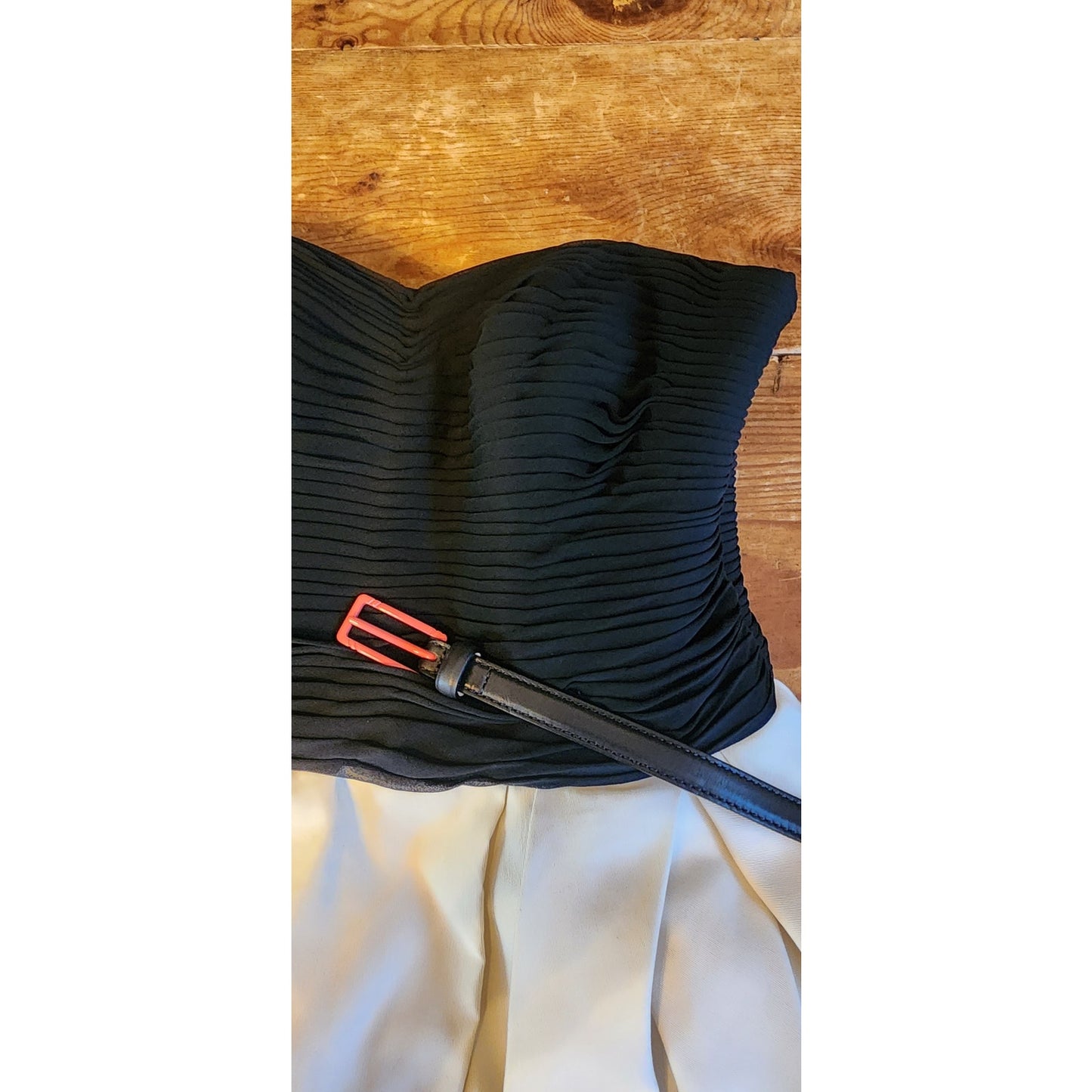 Jason Wu Resort 2000s Strapless Party Dress Ivory & Black NWT