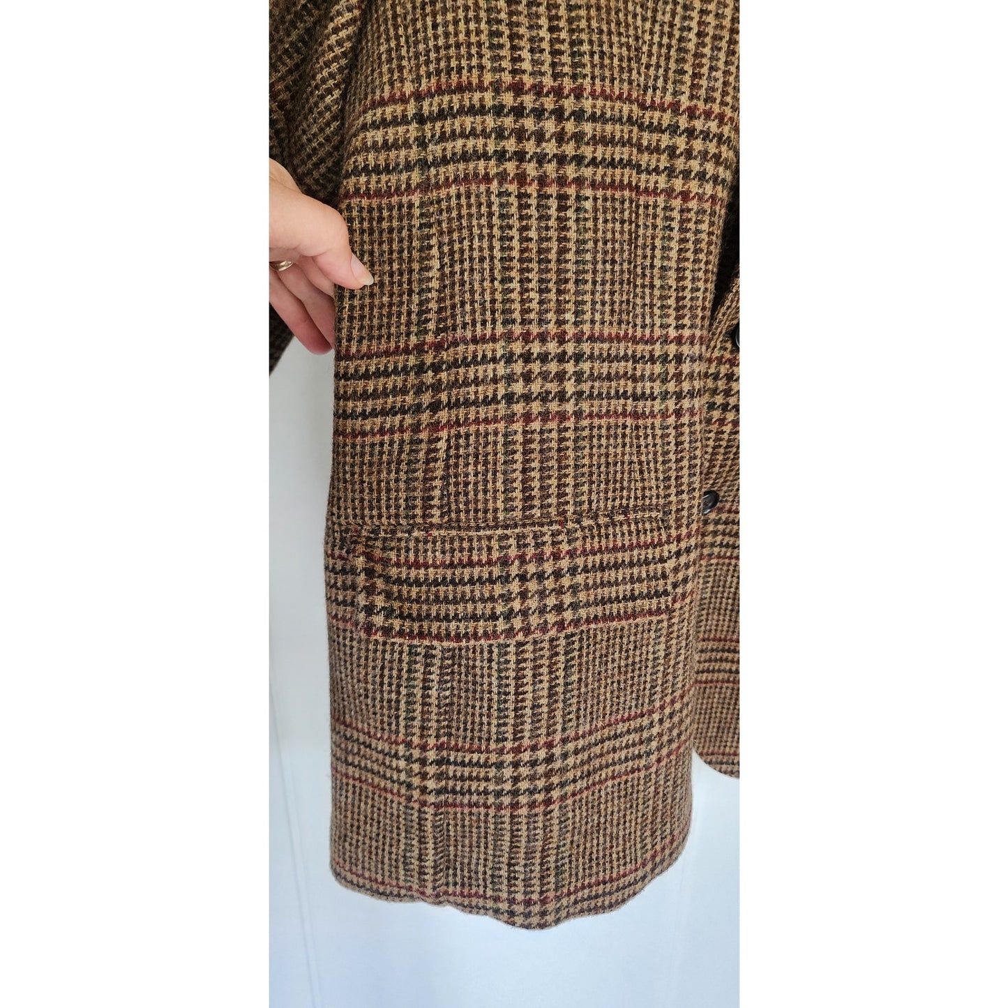 Vintage Tweed Sportcoat Mens Blazer Napoli Paul Stuart 52
