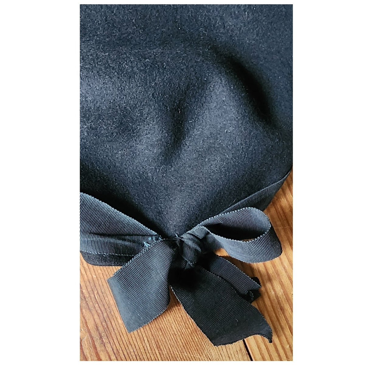 Vintage 1930s Black Tilt Hat Sculptural High Crown Feather Asymmetrical Art Deco 23"