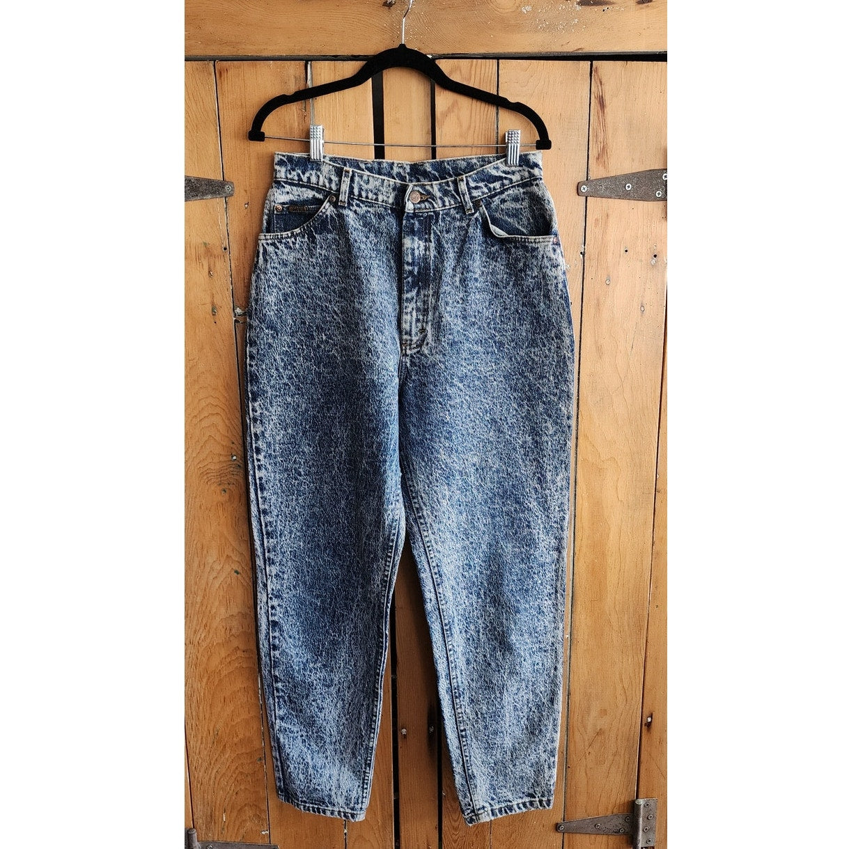 Vintage 80s Lee Riders Jeans Acid Wash Blue