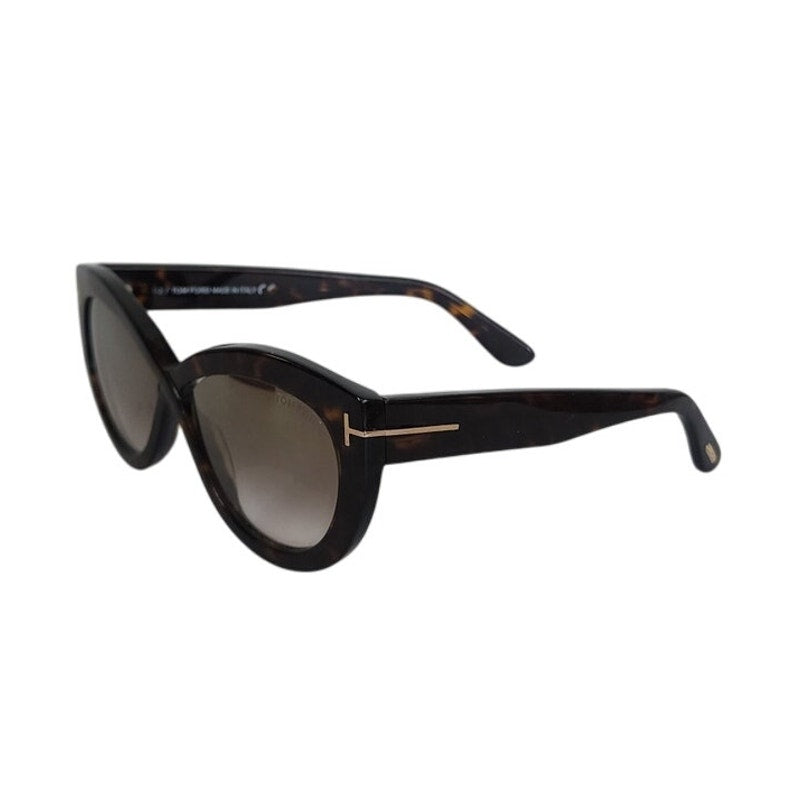Tom Ford Sunglasses Women's Diane Mirrored Cat Eye Shades Eyewear