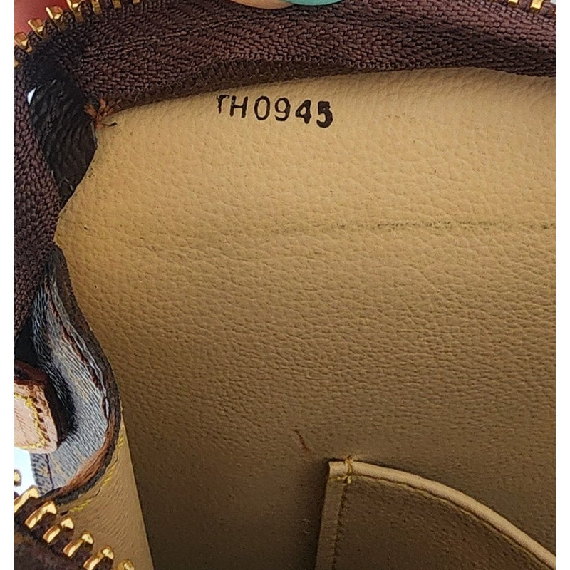 Vintage 1990s Louis Vuitton Babylone Tote Bag Monogram Brown Leather