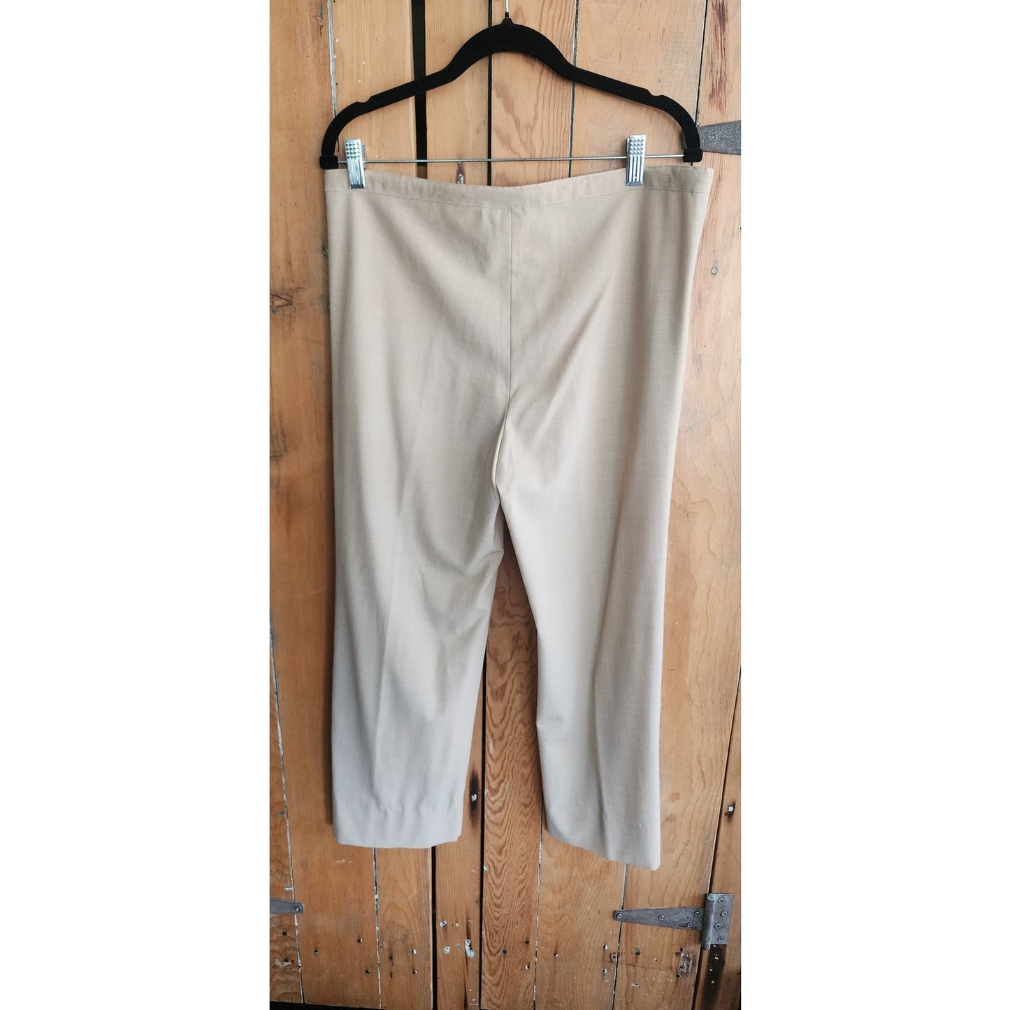 PIAZZA SEMPIONE Beige Pants Drawstring Trousers Slacks Summer Wool / Medium