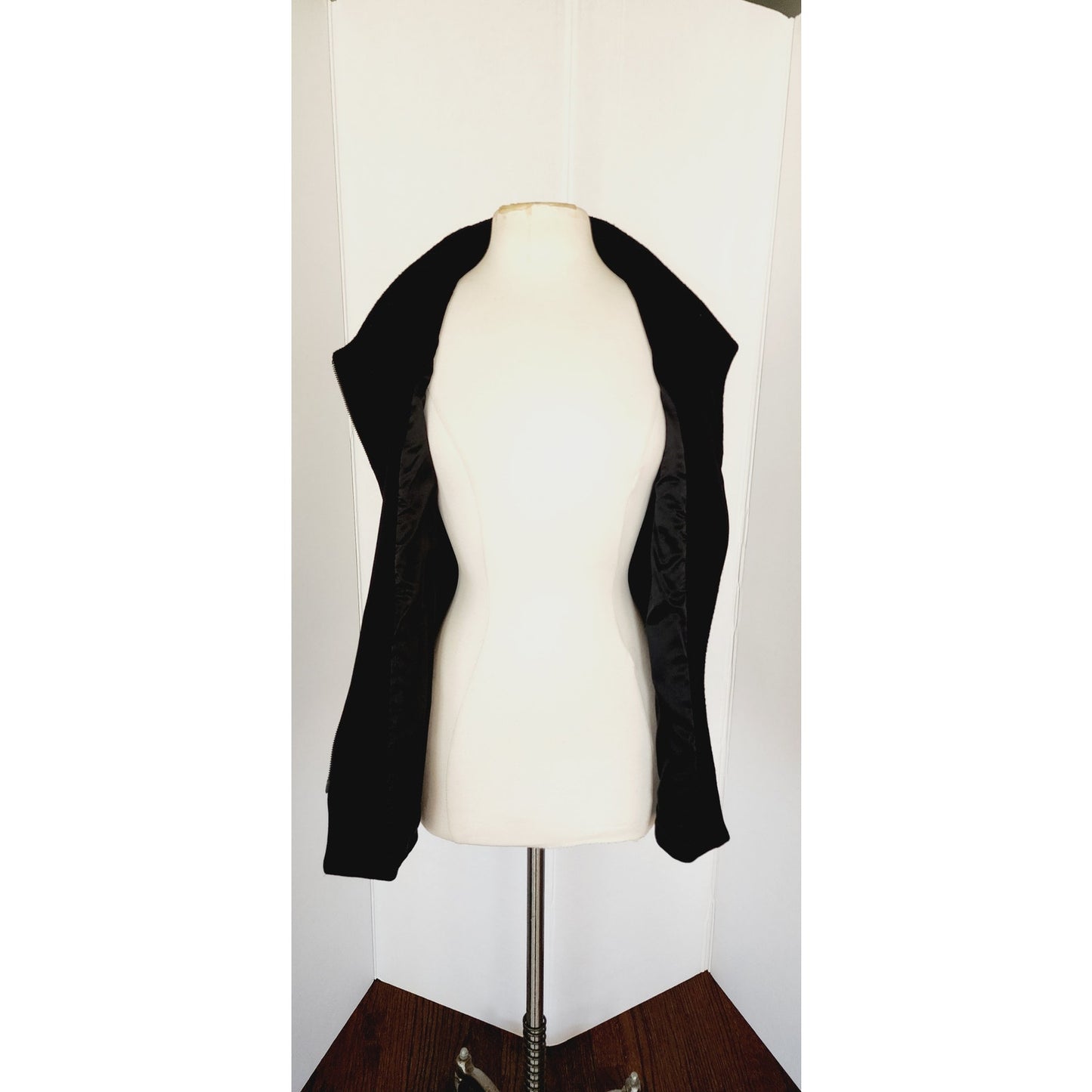 Eileen Fisher Zip Up Vest Merino Wool Blend M