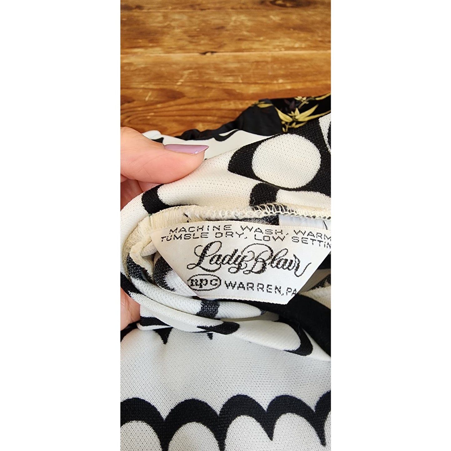 Vintage 60s Op Art Print Dress Bold Loud Maximalist Groovy Lady Blair