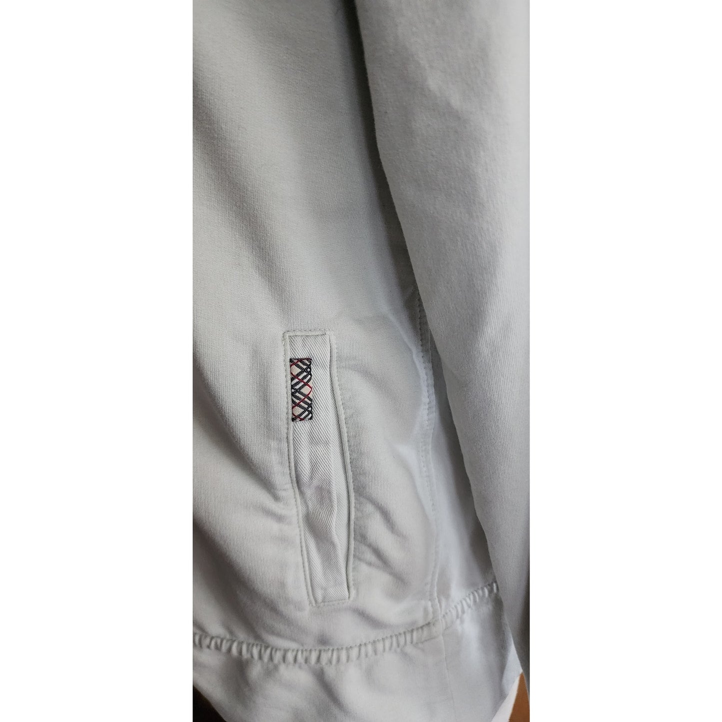 Vintage Y2K Burberry Jacket Gray Zip-Up / S