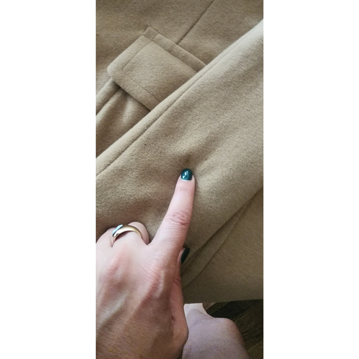 Vintage 1990s Lauren Ralph Lauren Camel Wool Blazer Beige Riding Jacket Saipan 8P