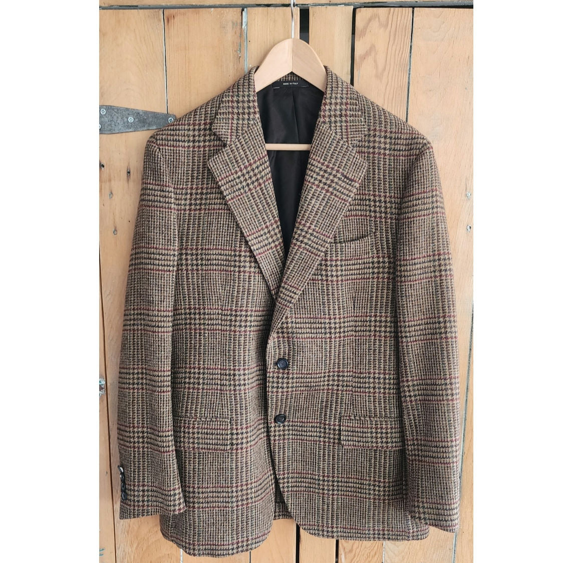 Vintage Tweed Sportcoat Mens Blazer Napoli Paul Stuart 52