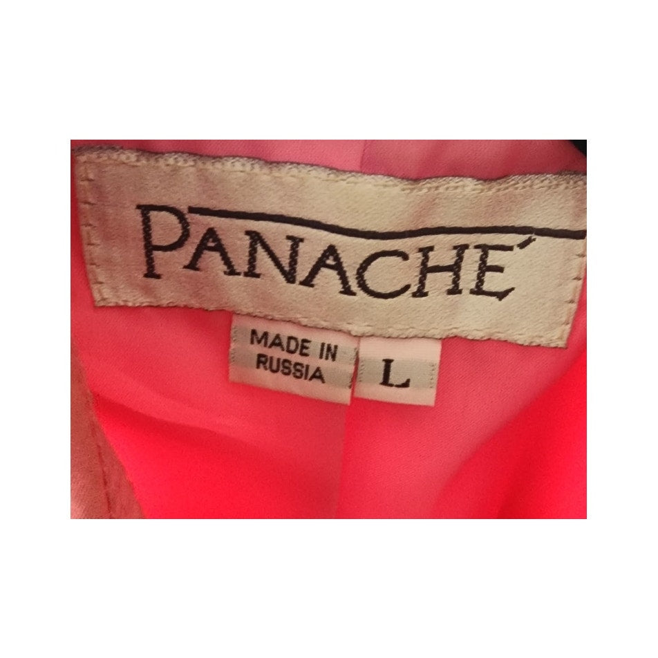Vintage 90s Pink Jacket Short Trench Coat Belted Panache