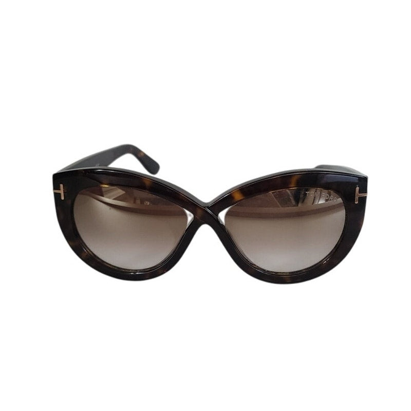 Tom Ford Sunglasses Women's Diane Mirrored Cat Eye Shades Eyewear