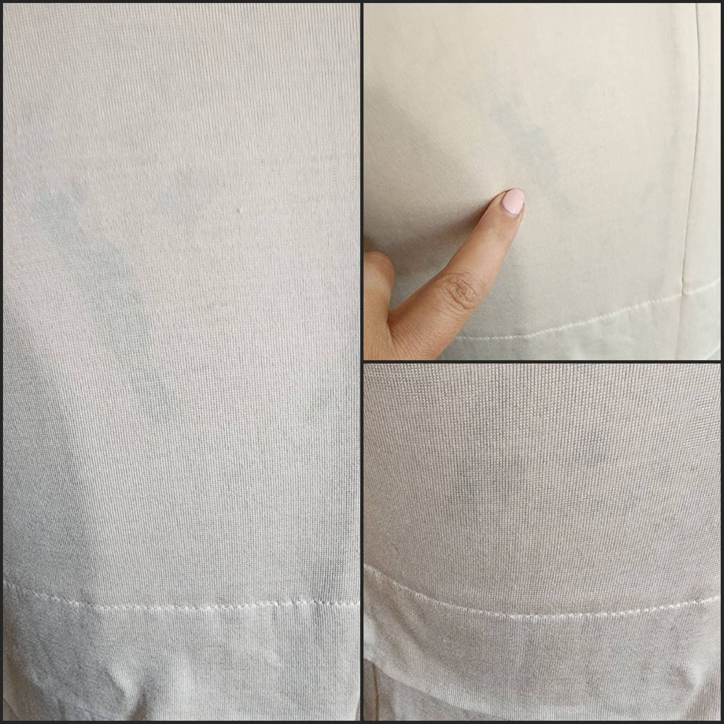 Vintage Y2K Chanel Dress Cream Black Pleated Long Sleeve