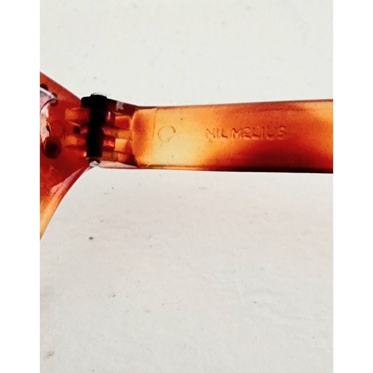 50s Cat Eye Sunglasses Nil Melius Orange Tortoiseshell Frames