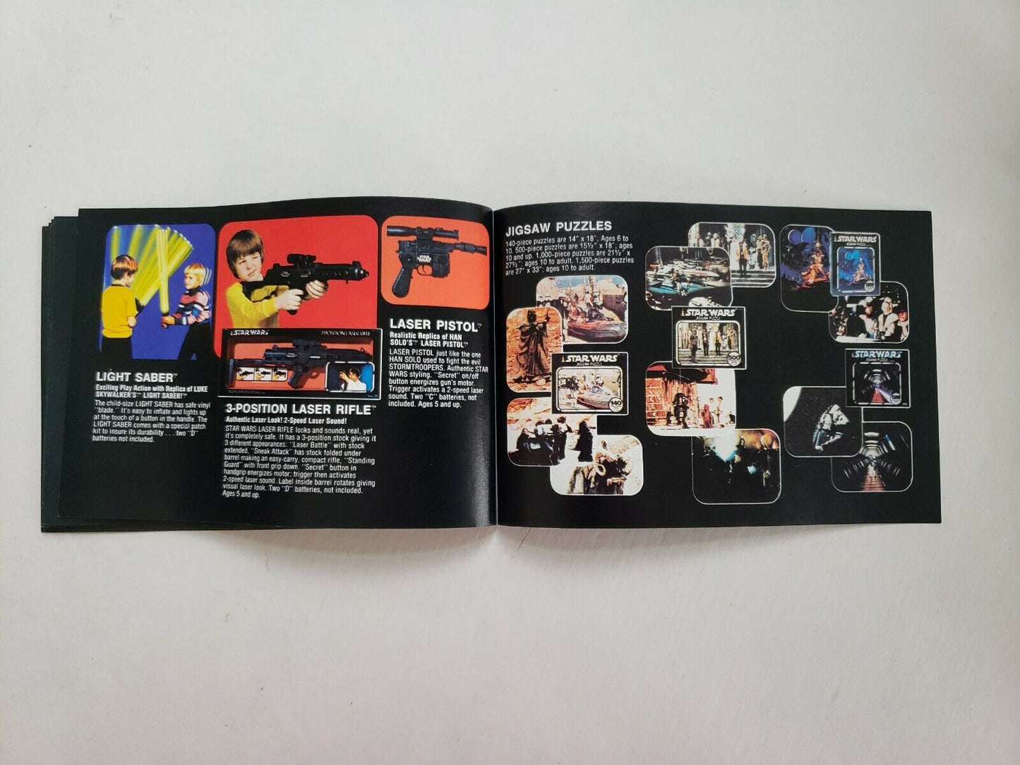 Kenner Vintage Star Wars Mini Catalog Death Star Pamphlet Brochure 1979