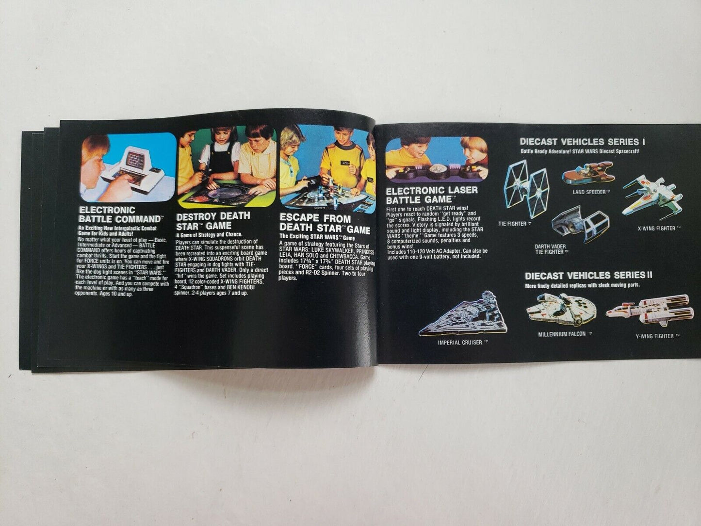 Kenner Vintage Star Wars Mini Catalog Death Star Pamphlet Brochure 1979