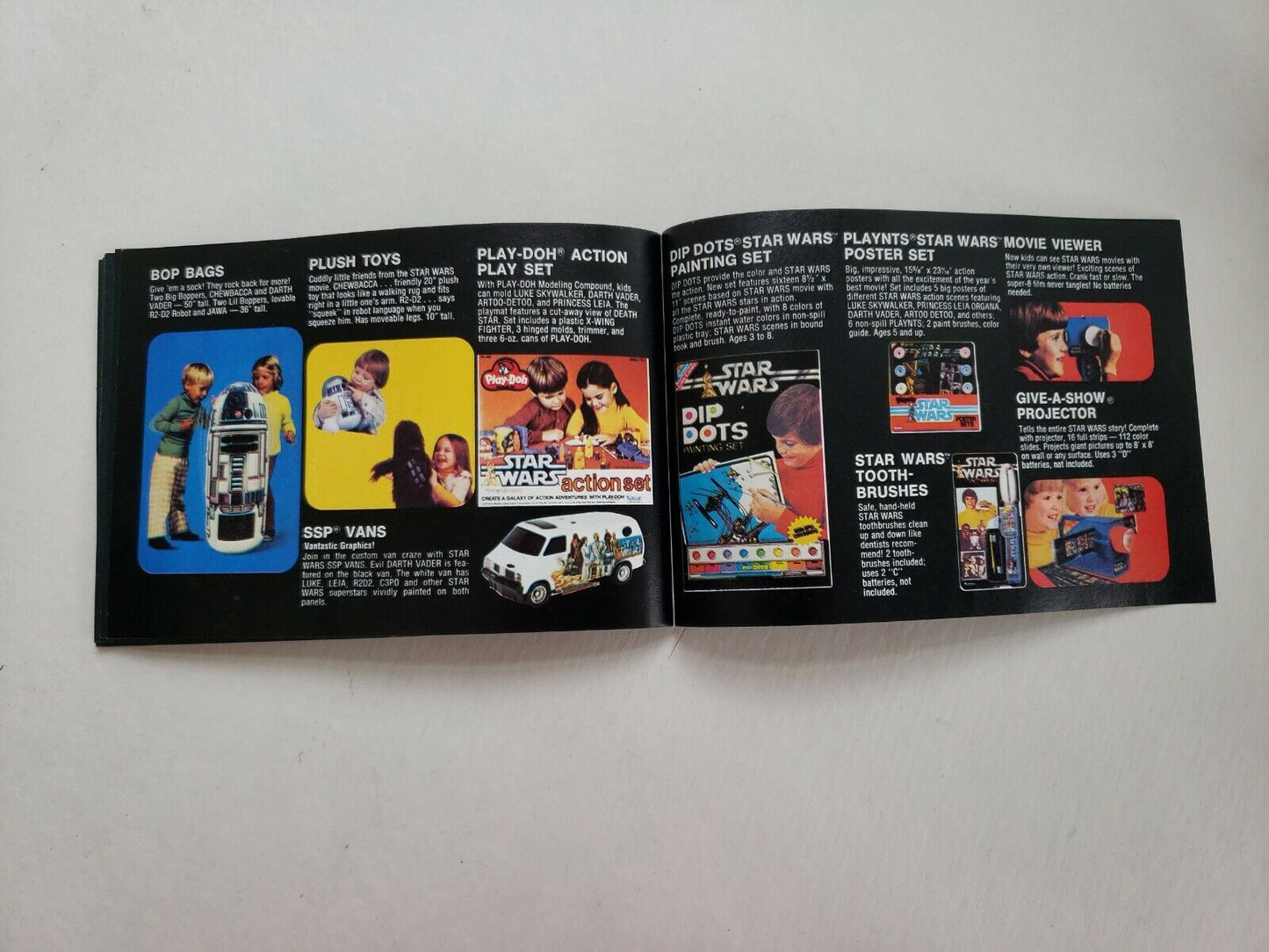 Kenner Vintage Star Wars Mini Catalog Death Star Pamphlet Brochure 1979