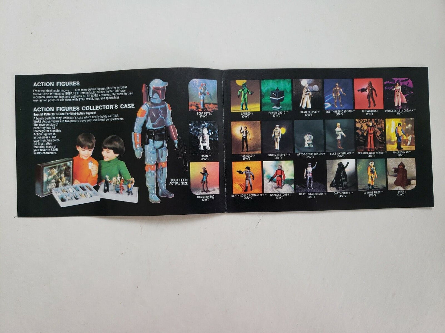 Kenner Vintage Star Wars Mini Catalog Death Star Pamphlet Brochure 1979