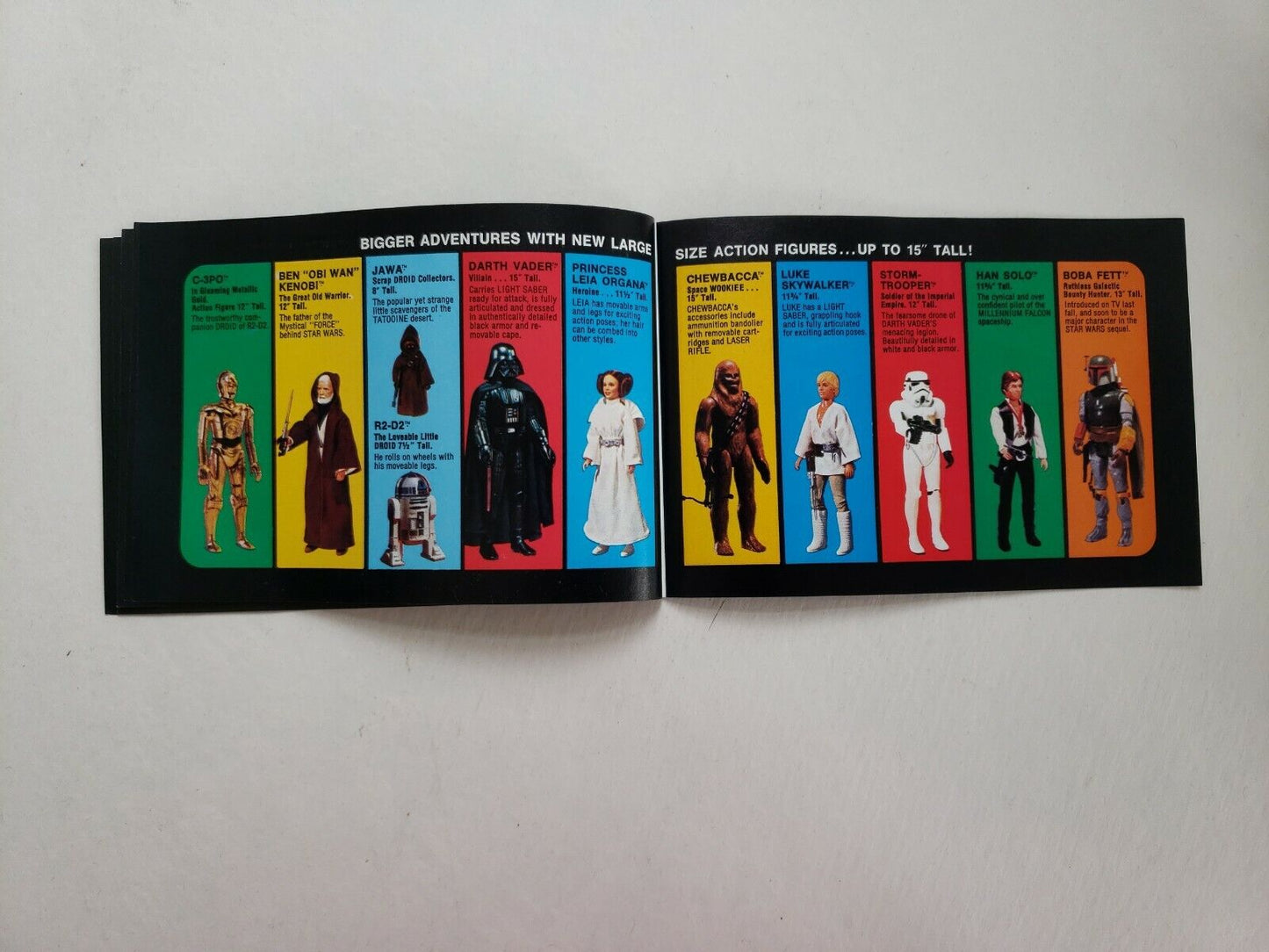 Kenner Vintage Star Wars Mini Catalog Death Star Pamphlet Brochure 1979