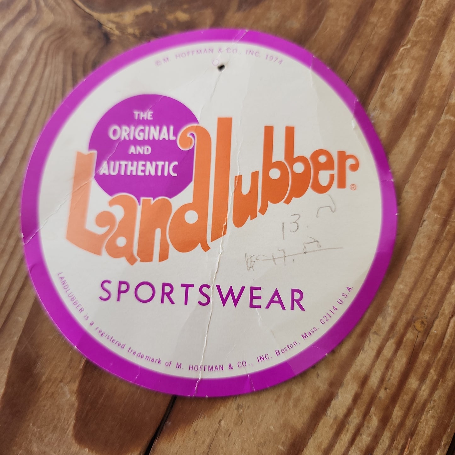 70s Denim Vest / Sleeveless Orange Crop Top by Landlubber NWT