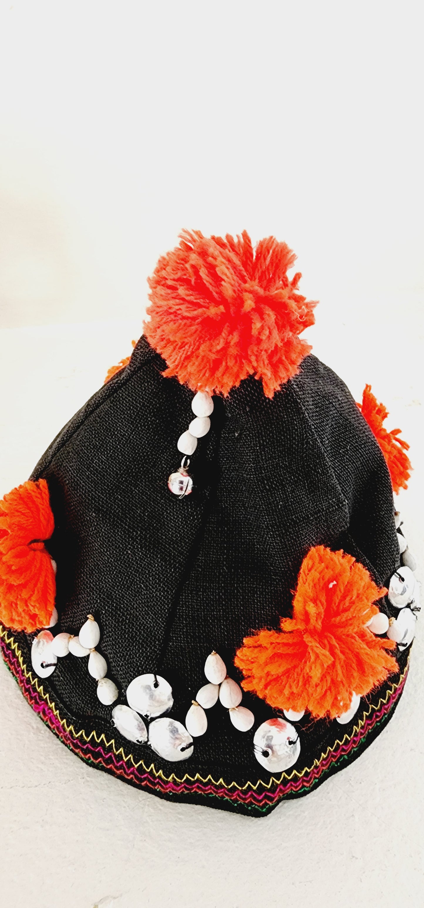 Handmade 1940s Childrens Hats German Bavarian Folk Costumes Lot of Three