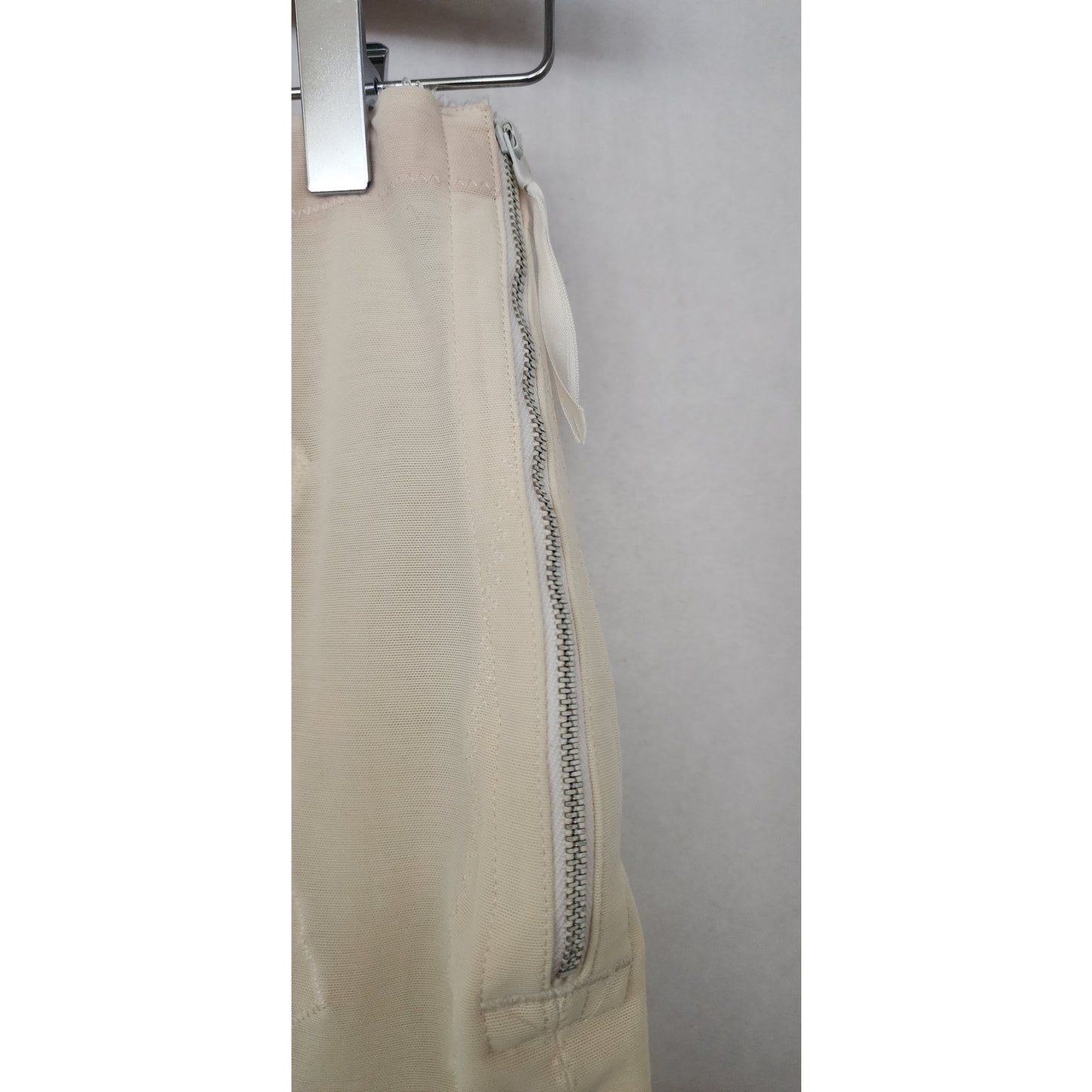 Vintage 50s Girdle Underwear Cream Nylon w/Garters Formfit Rogers 32